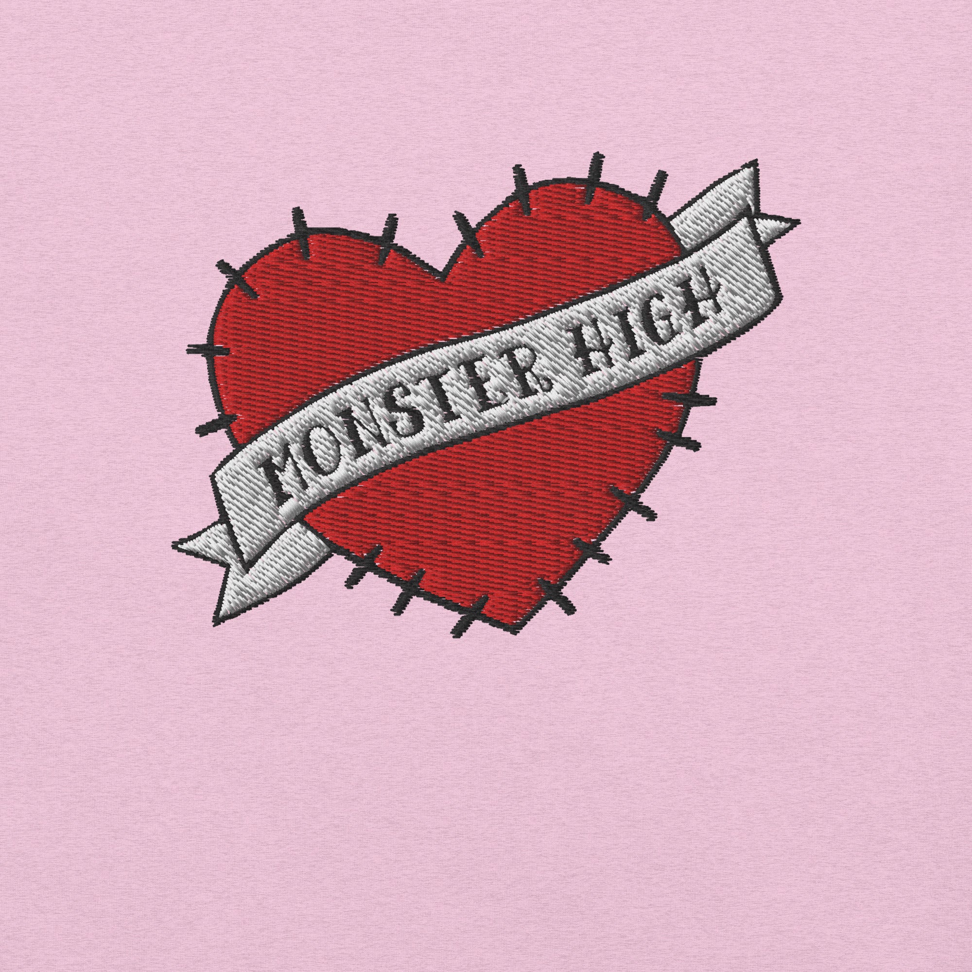 Monster High Embroidered Logo Heart T-Shirt - Image 3