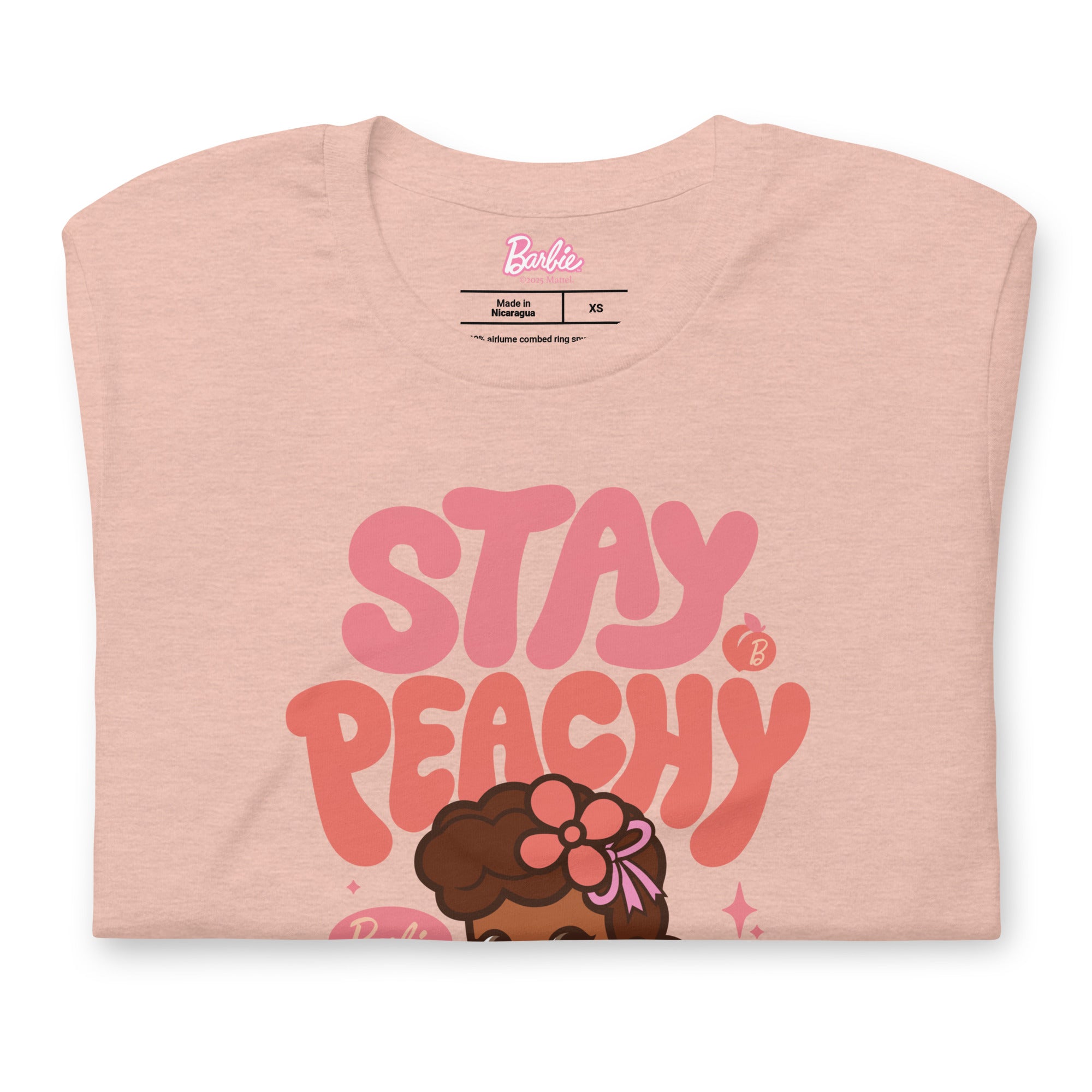 Barbie Stay Peachy Cutie Peach T-Shirt - Image 5
