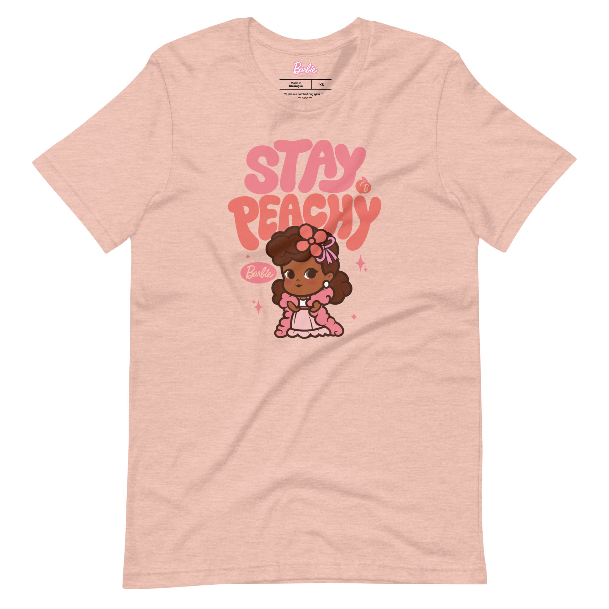 Barbie Stay Peachy Cutie Peach T-Shirt - Image 7