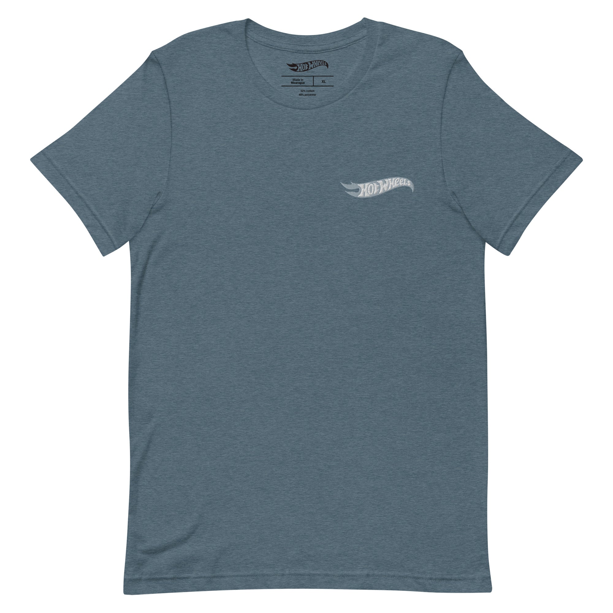 Hot Wheels Speed Shop Embroidered Blue T-Shirt - Image 15