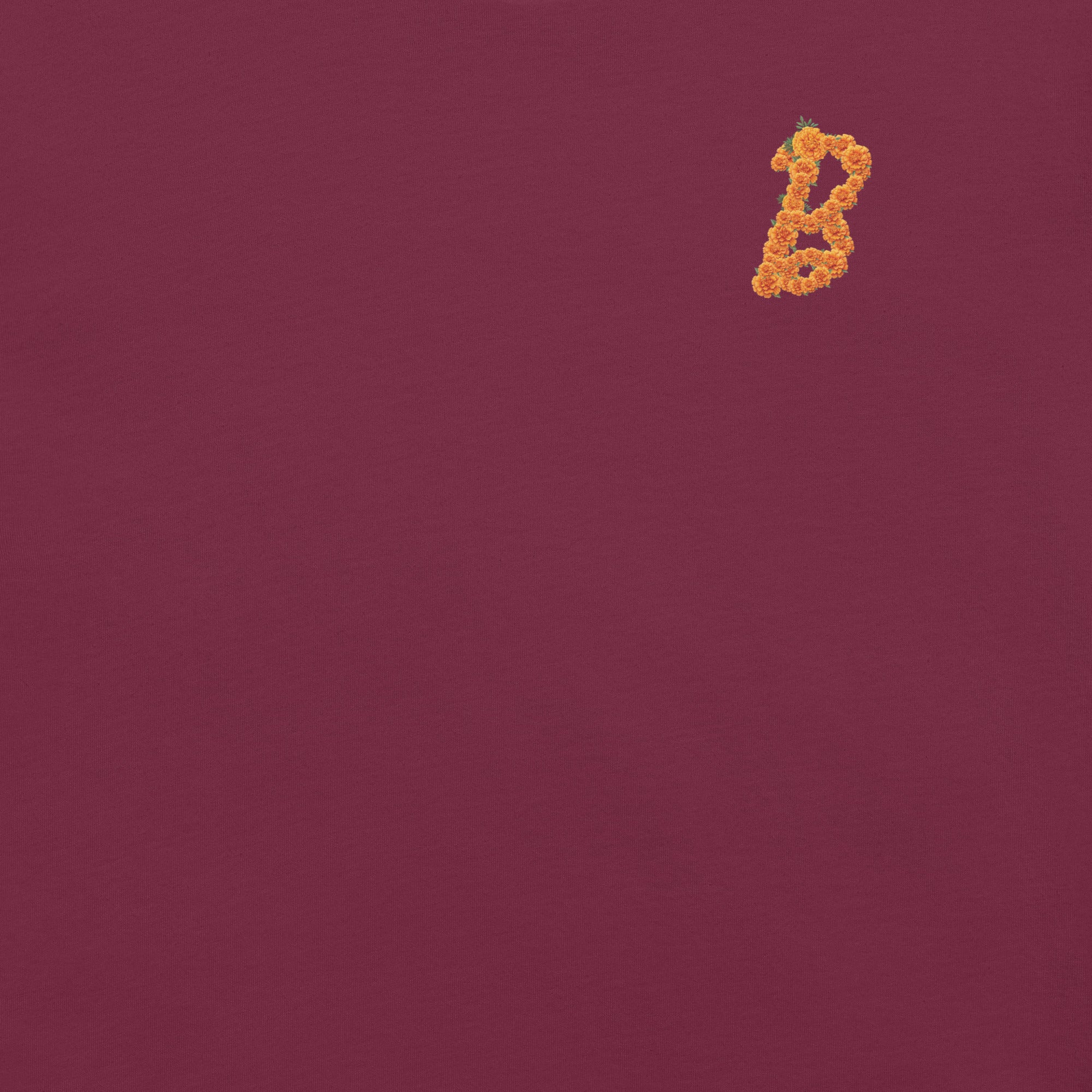 Barbie Día de Muertos Maroon T-Shirt - Image 2