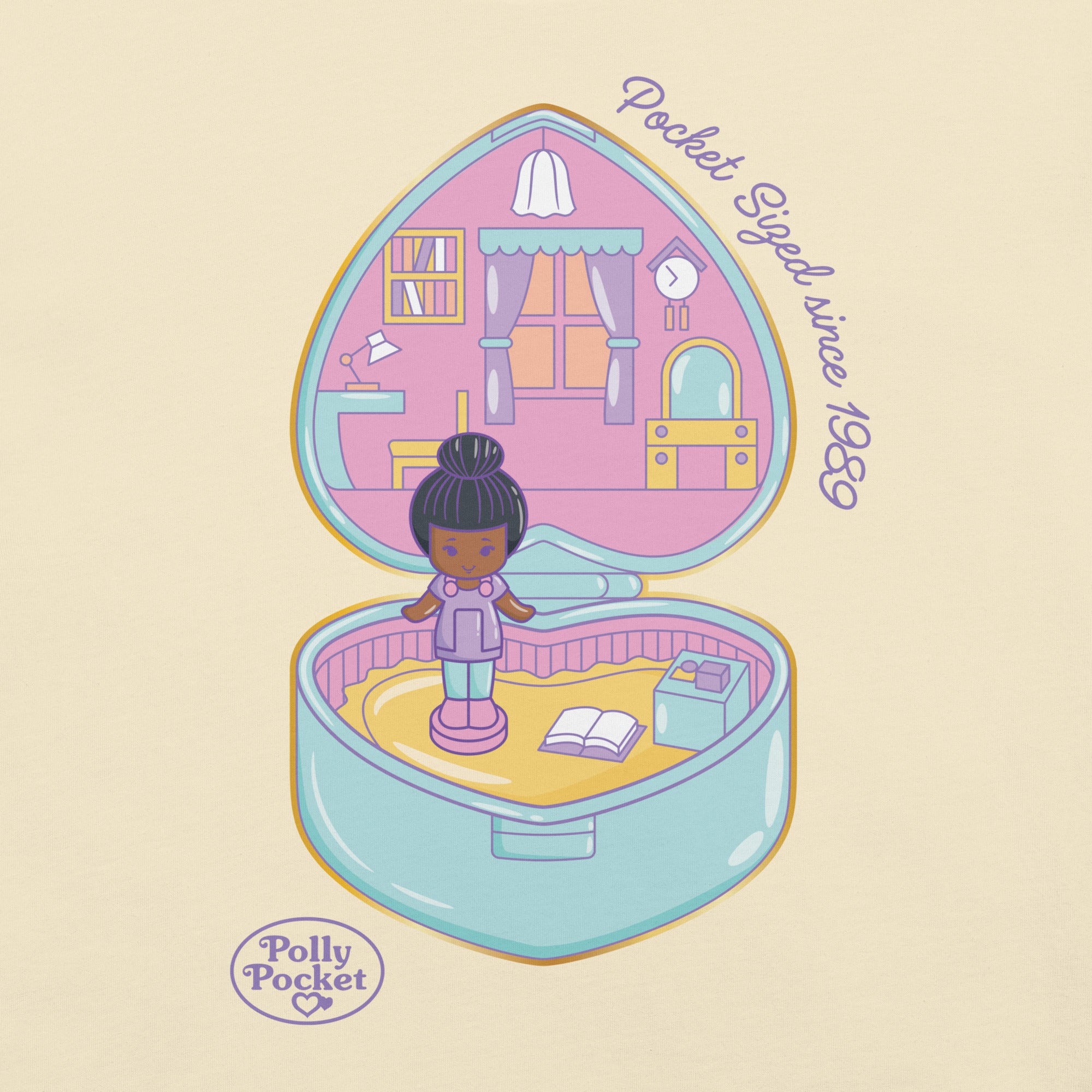 Polly Pocket Sized Since 1989 Yellow T-Shirt - Image 3