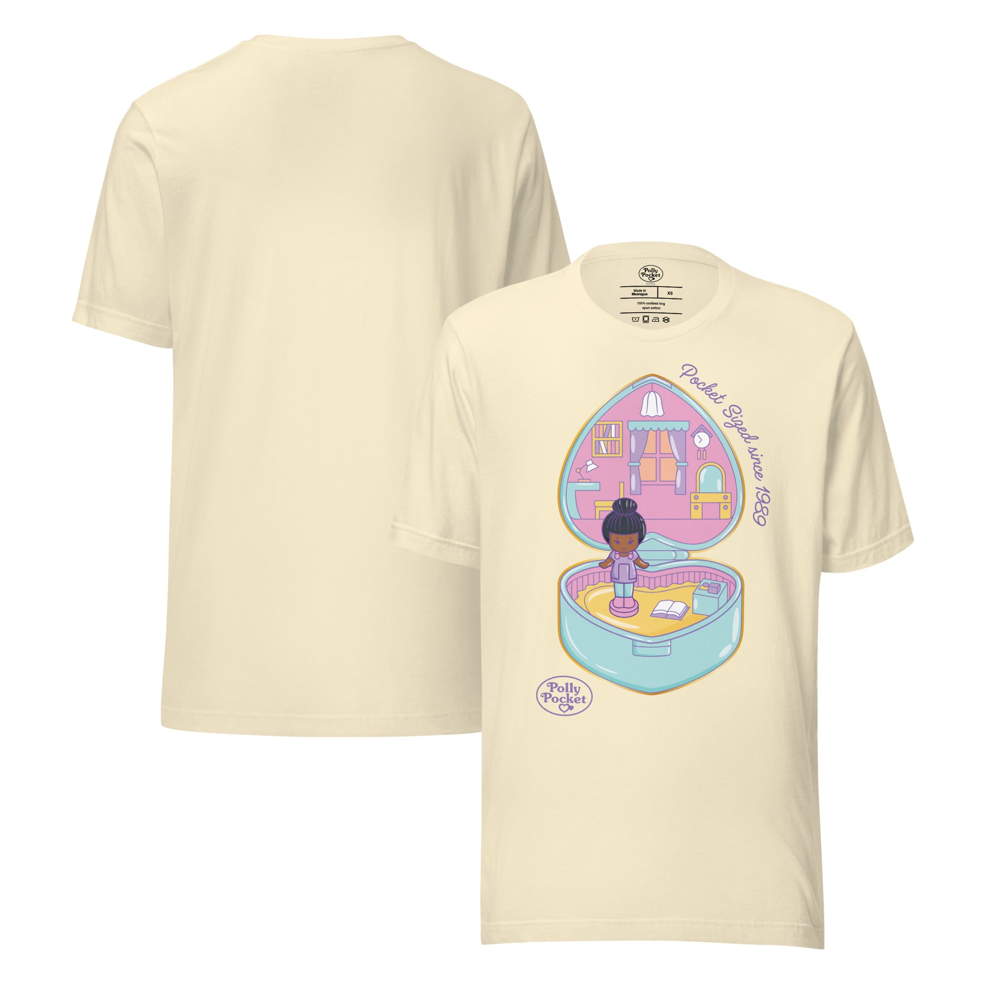 Polly Pocket Sized Since 1989 Yellow T-Shirt - Image 2