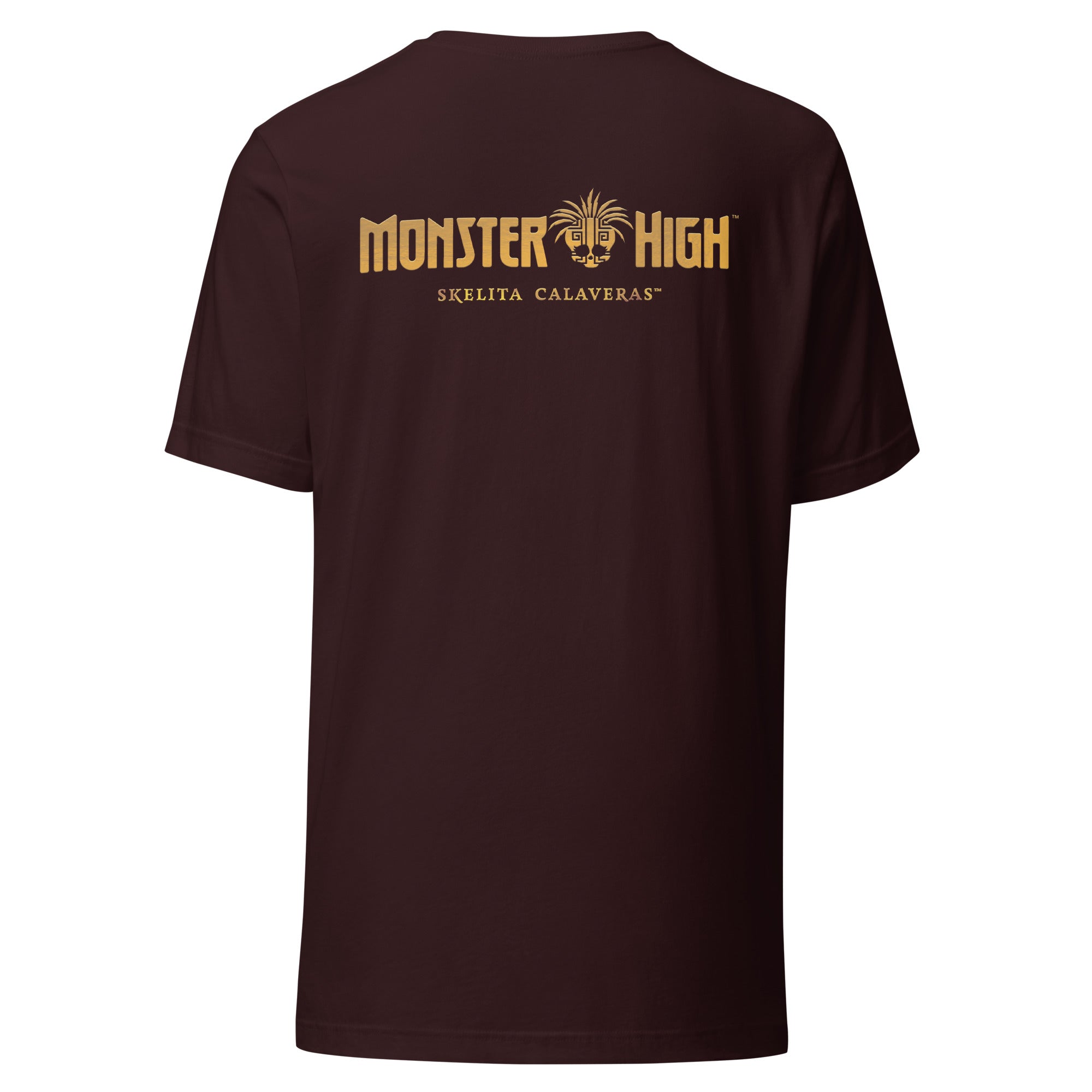 Monster High Skelita Día de Muertos Embroidered Oxblood T-Shirt - Image 7