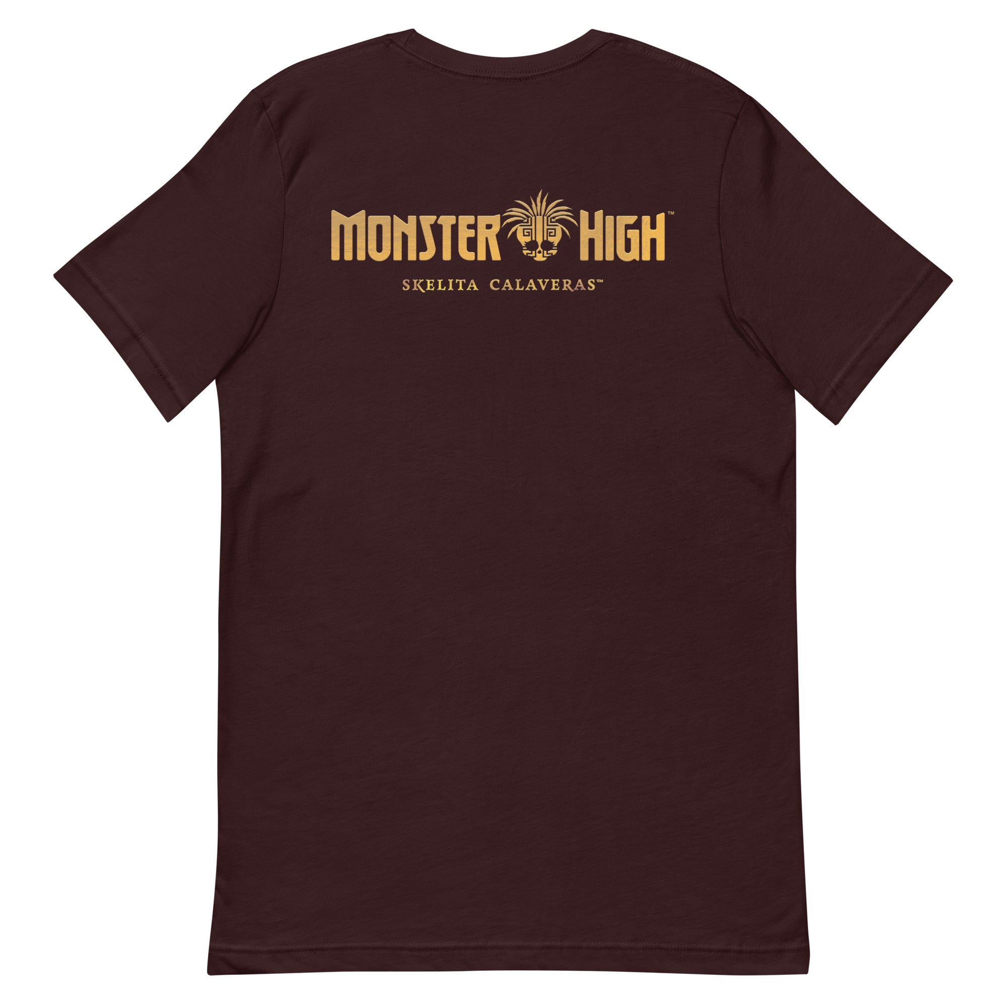 Monster High Skelita Día de Muertos Embroidered Oxblood T-Shirt - Image 9