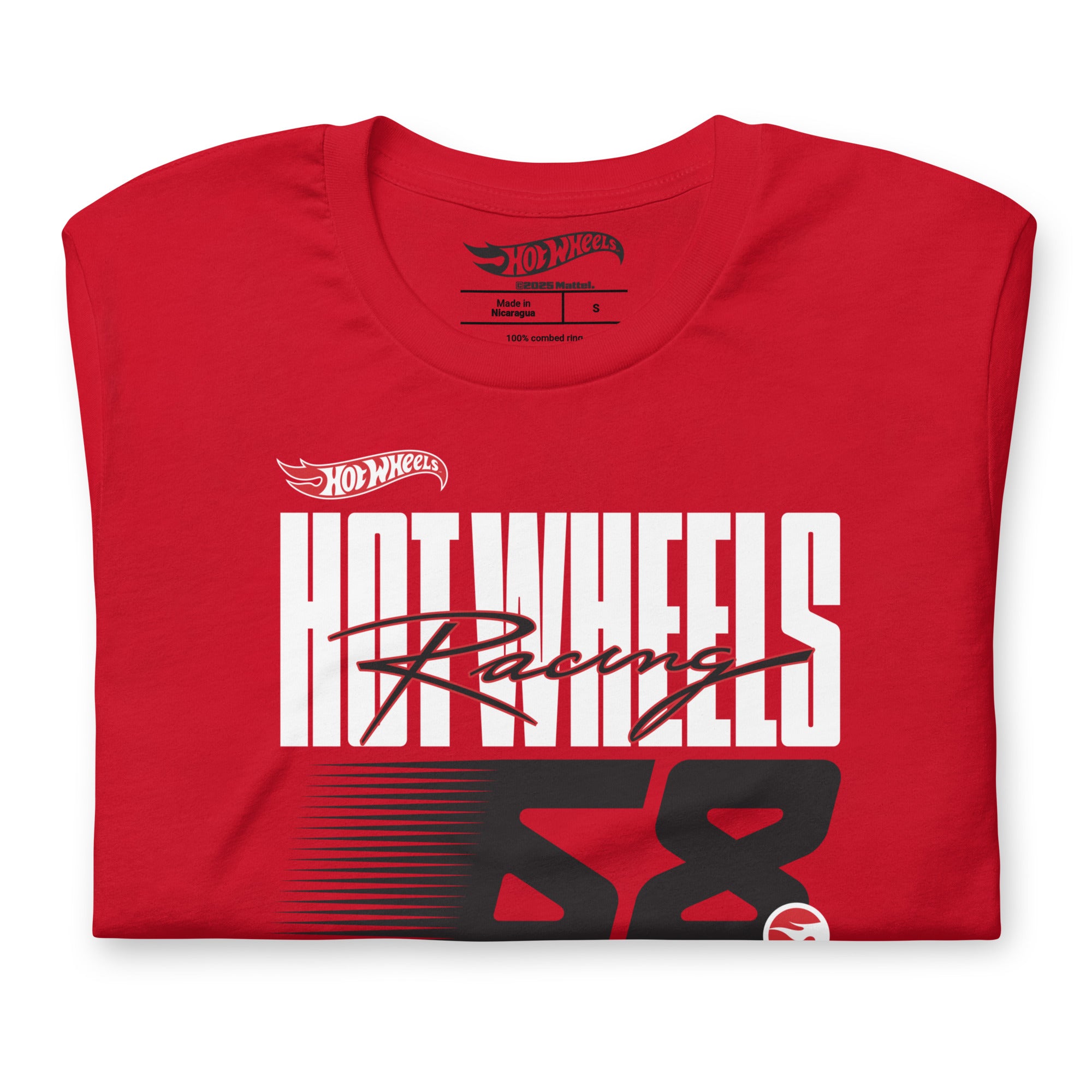 Hot Wheels Racing Red T-Shirt - Image 5
