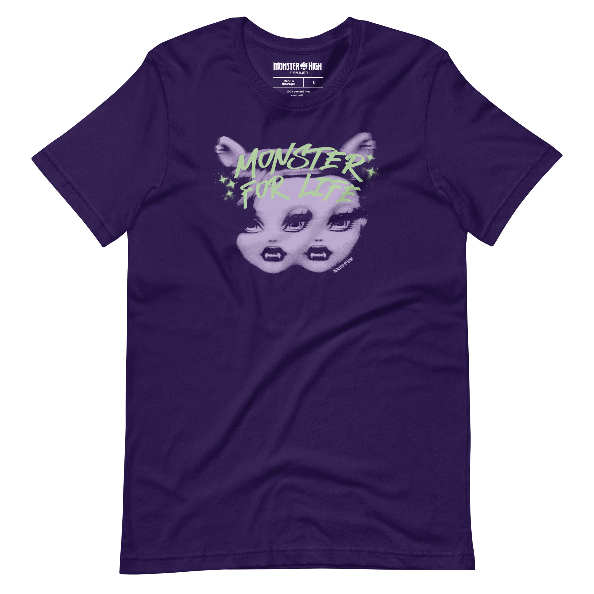 Monster High Monster for Life Purple T-shirt