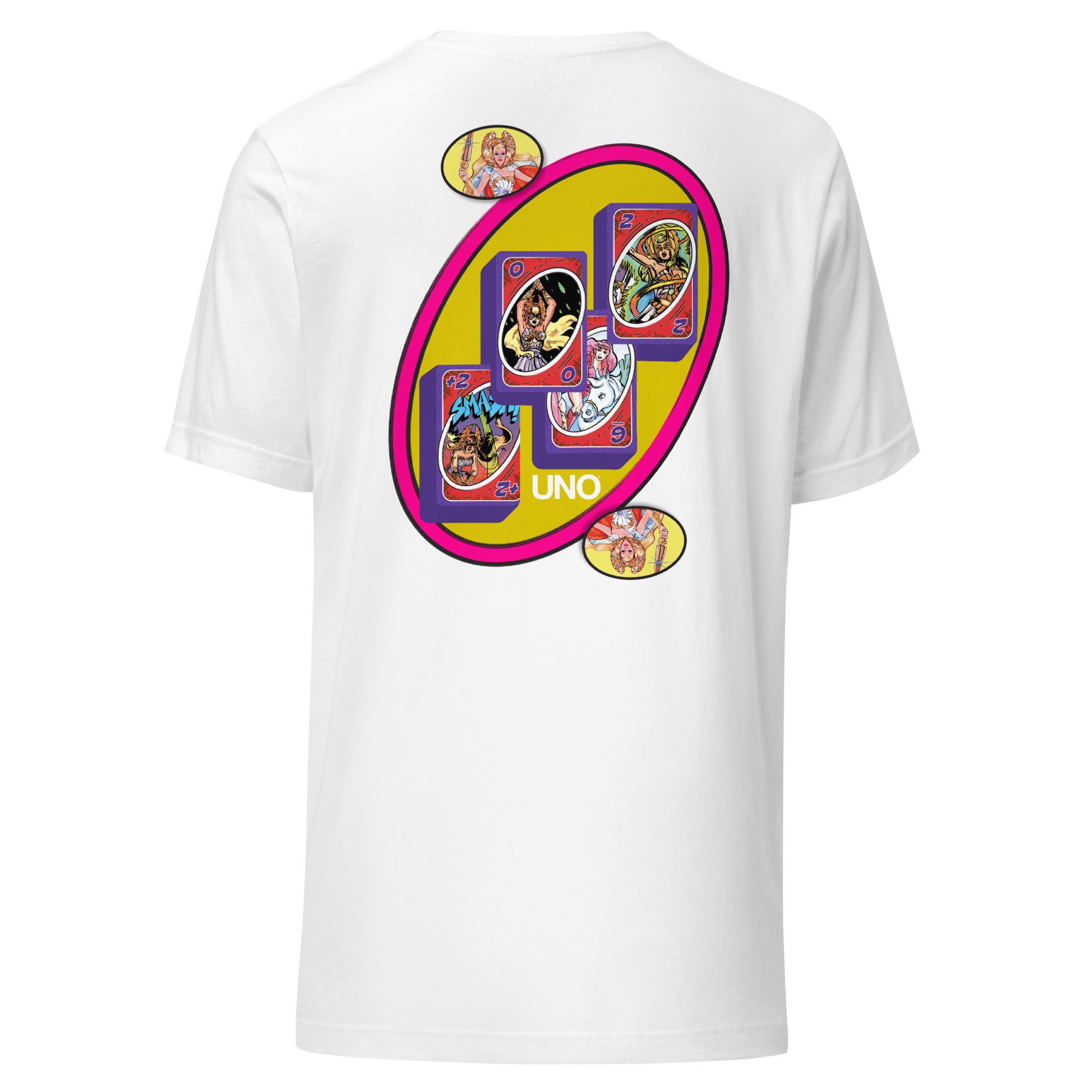 UNO Masters of the Universe She-Ra Princess Power White T-Shirt - Image 7