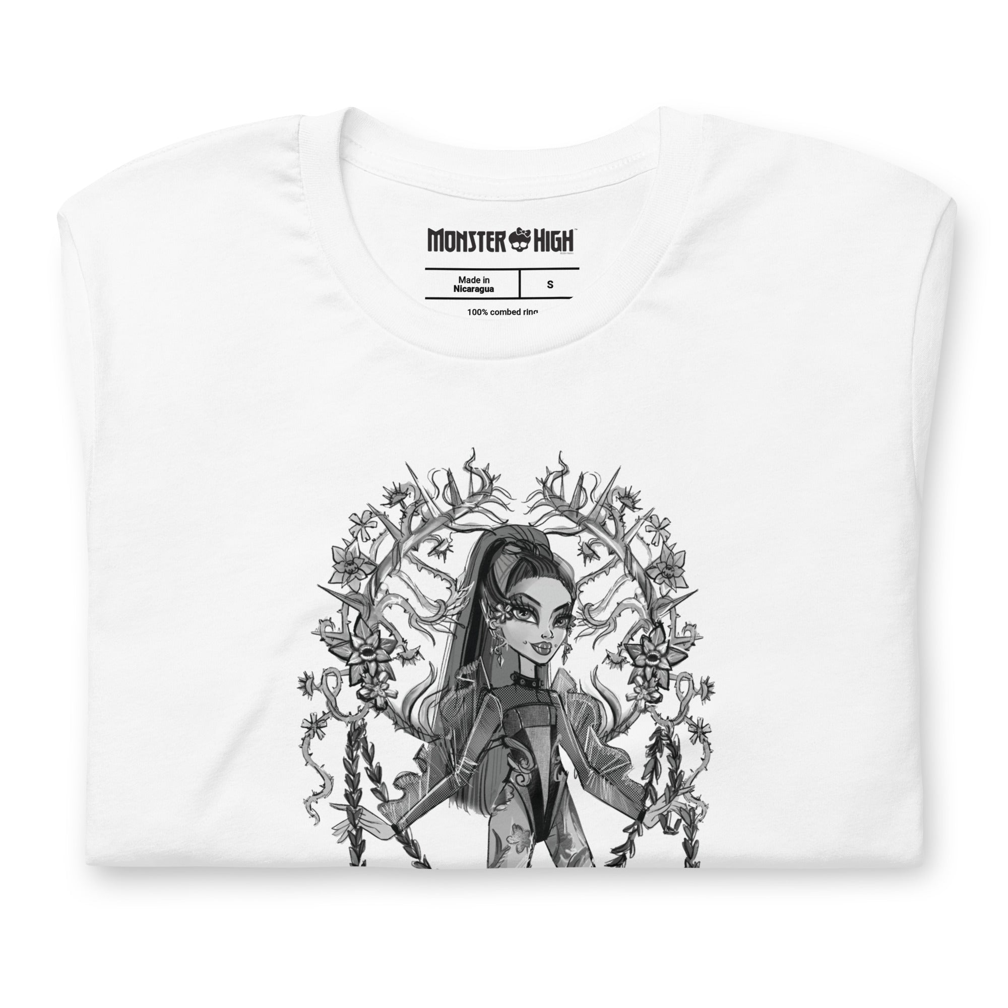 Monster High Venus McFlytrap White T-Shirt - Image 6