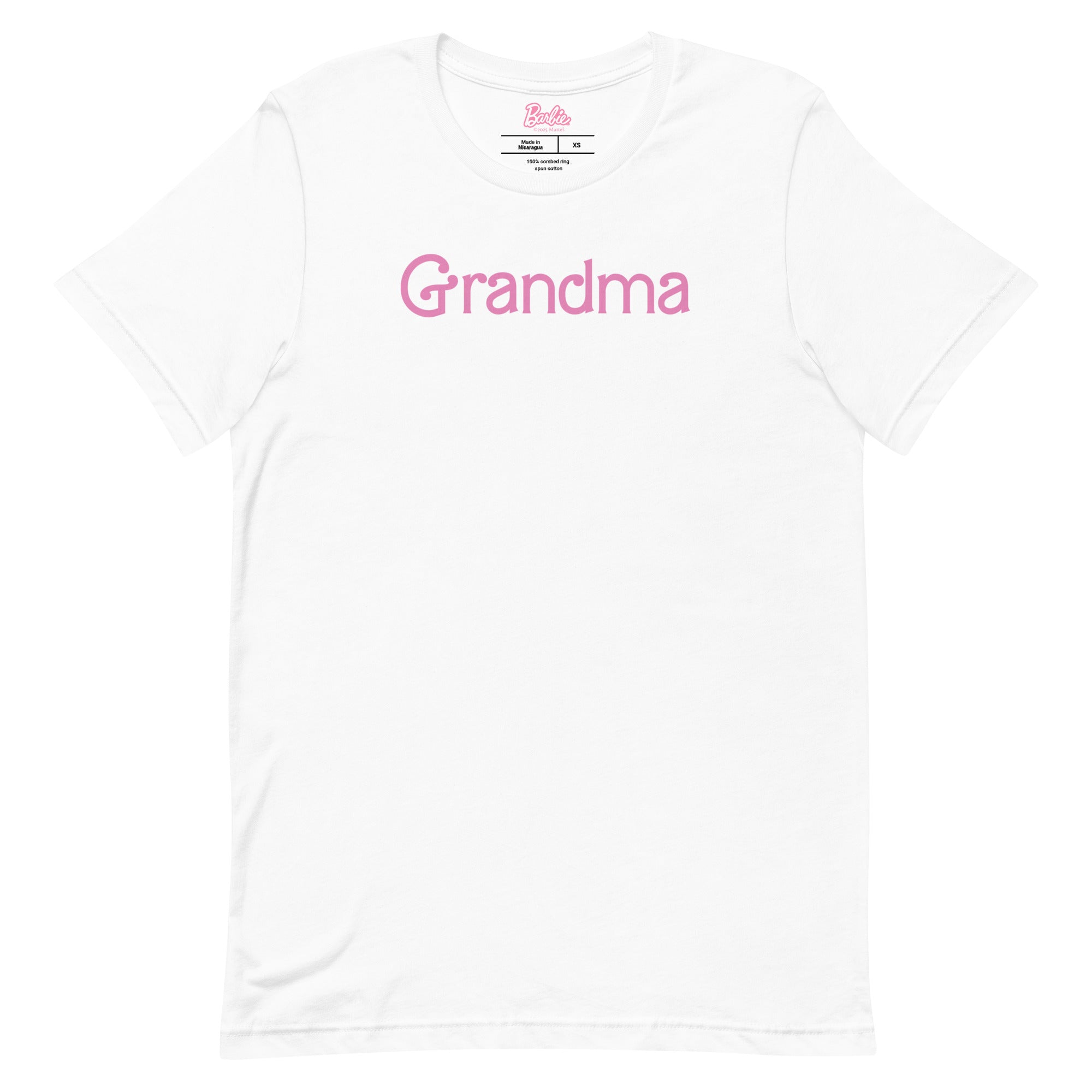 Barbie Grandma White T-Shirt - Image 5