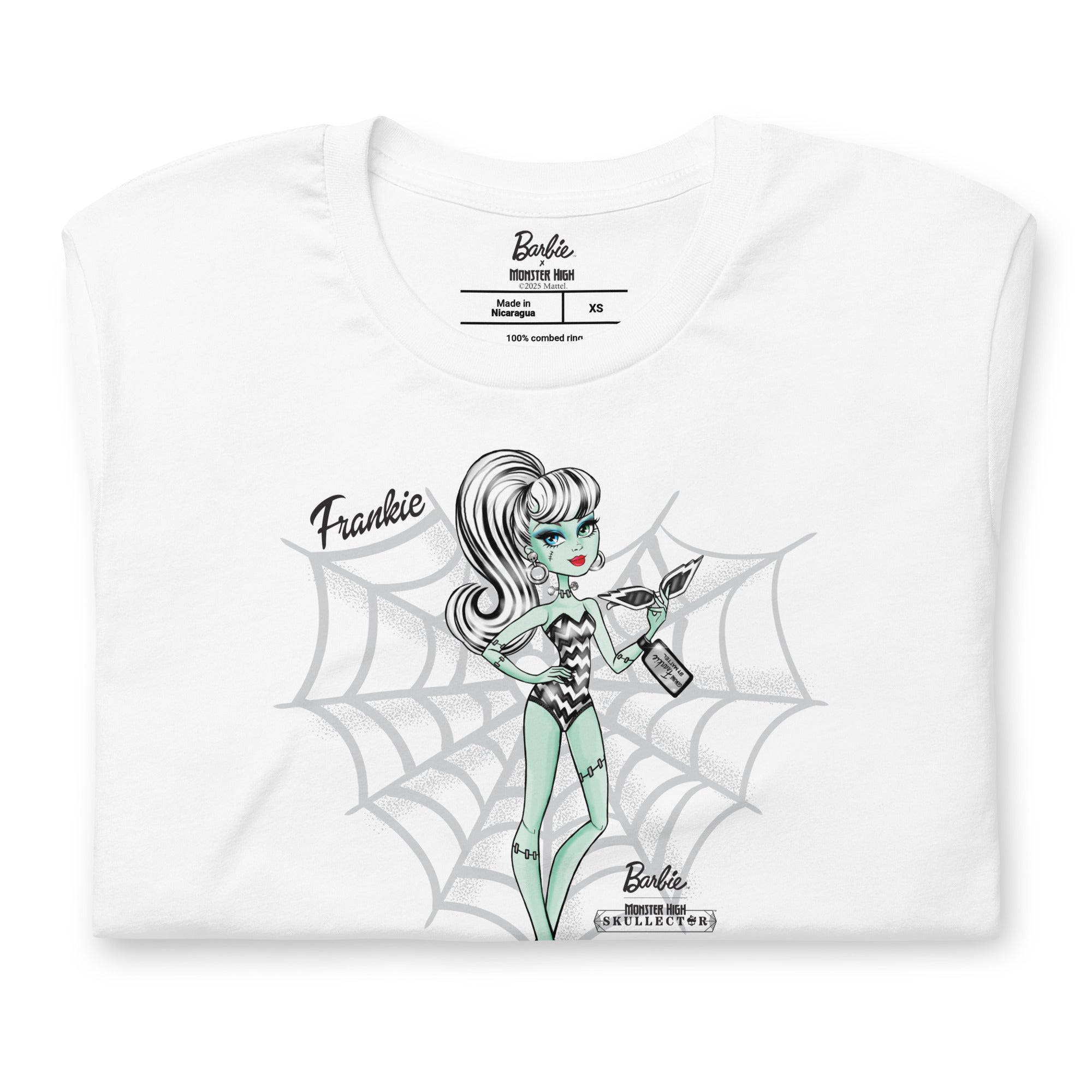 Monster High Barbie Frankie Barbie White T-shirt - Image 4