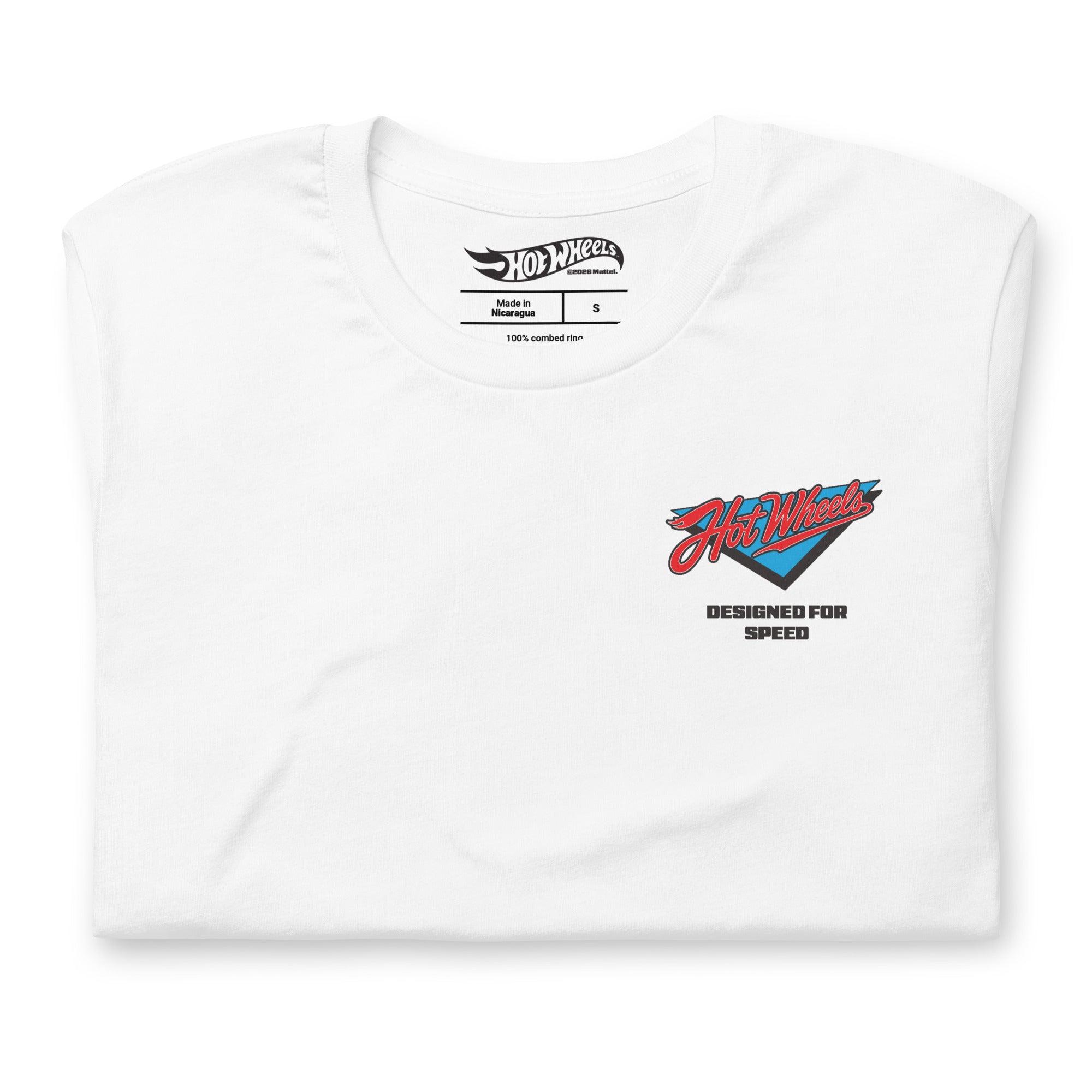 Hot Wheels Designed for Speed White T-shirt - Image 4