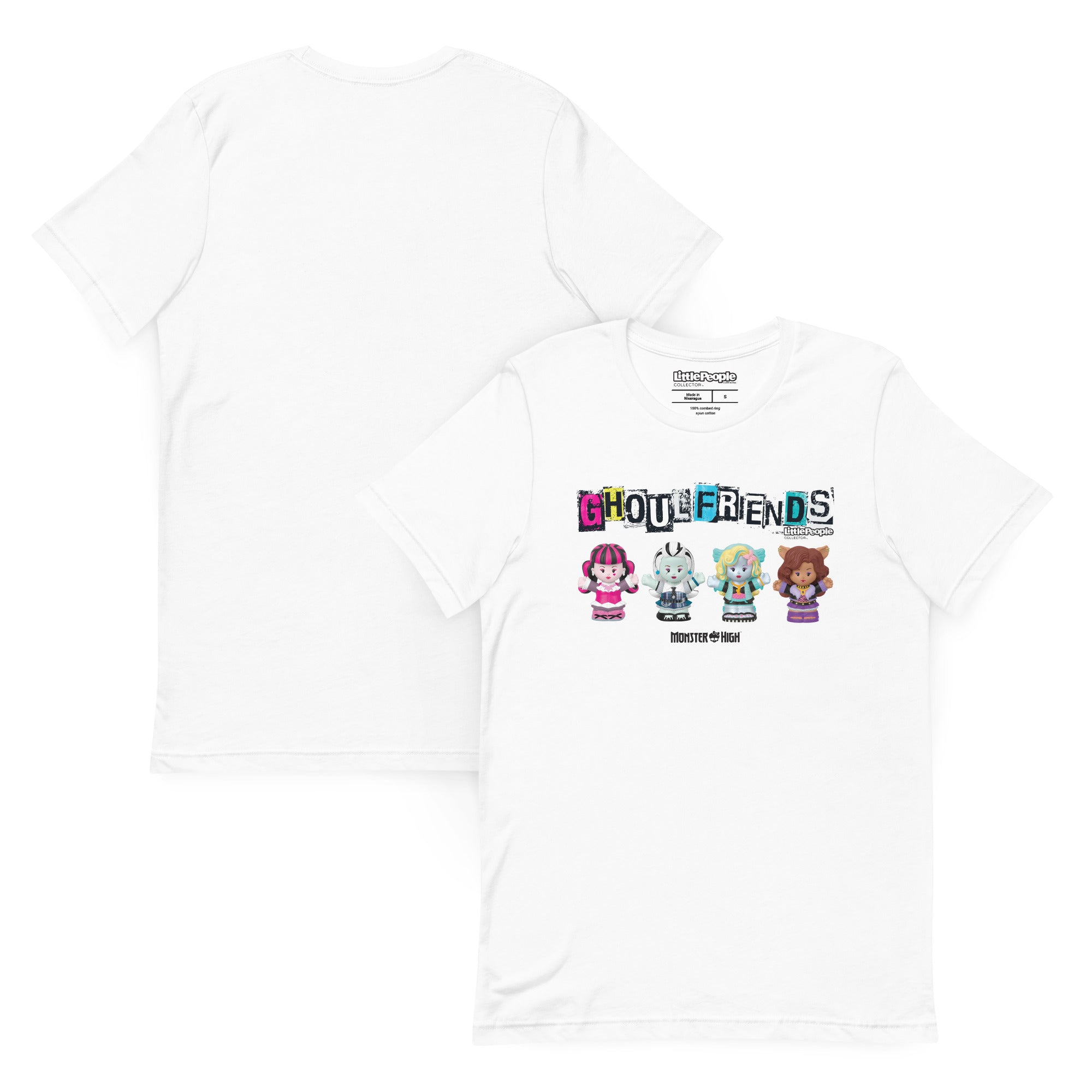 Little People Collector Monster High White T-Shirt - Image 2