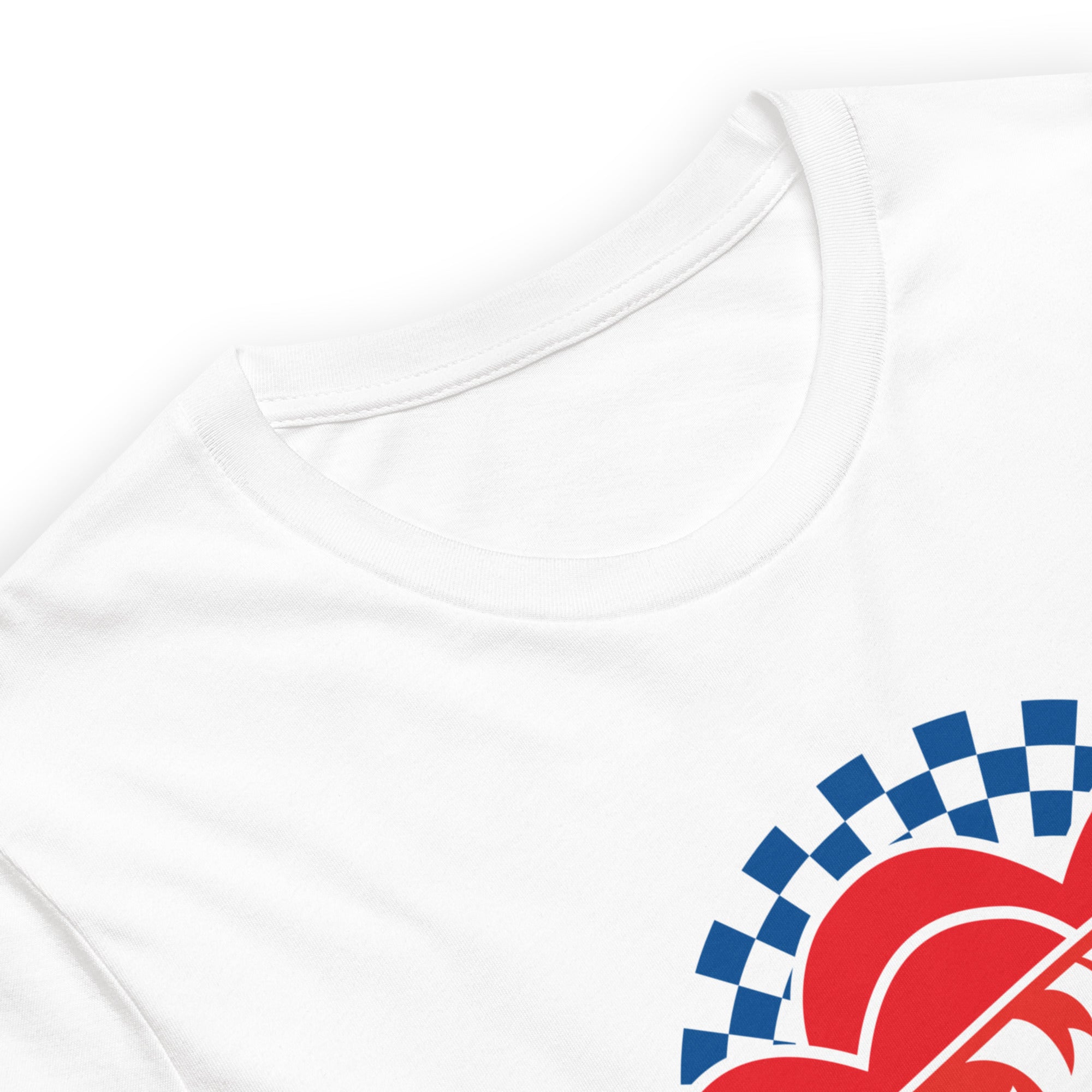 Hot Wheels Checkered Hearts T-Shirt - Image 3
