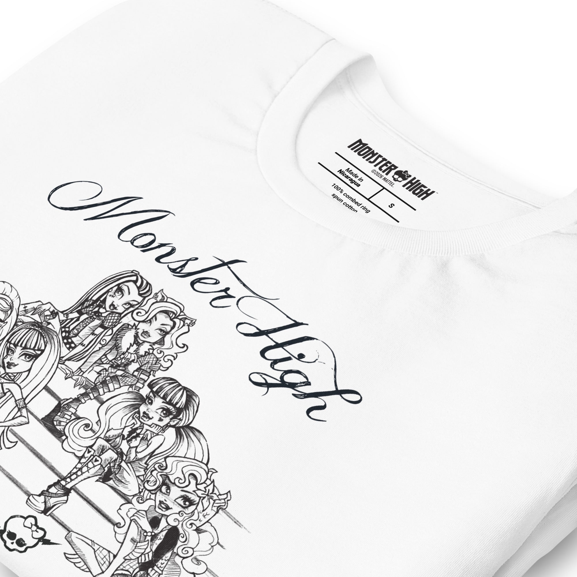Monster High Ghoul Mom Forever White T-shirt - Image 5