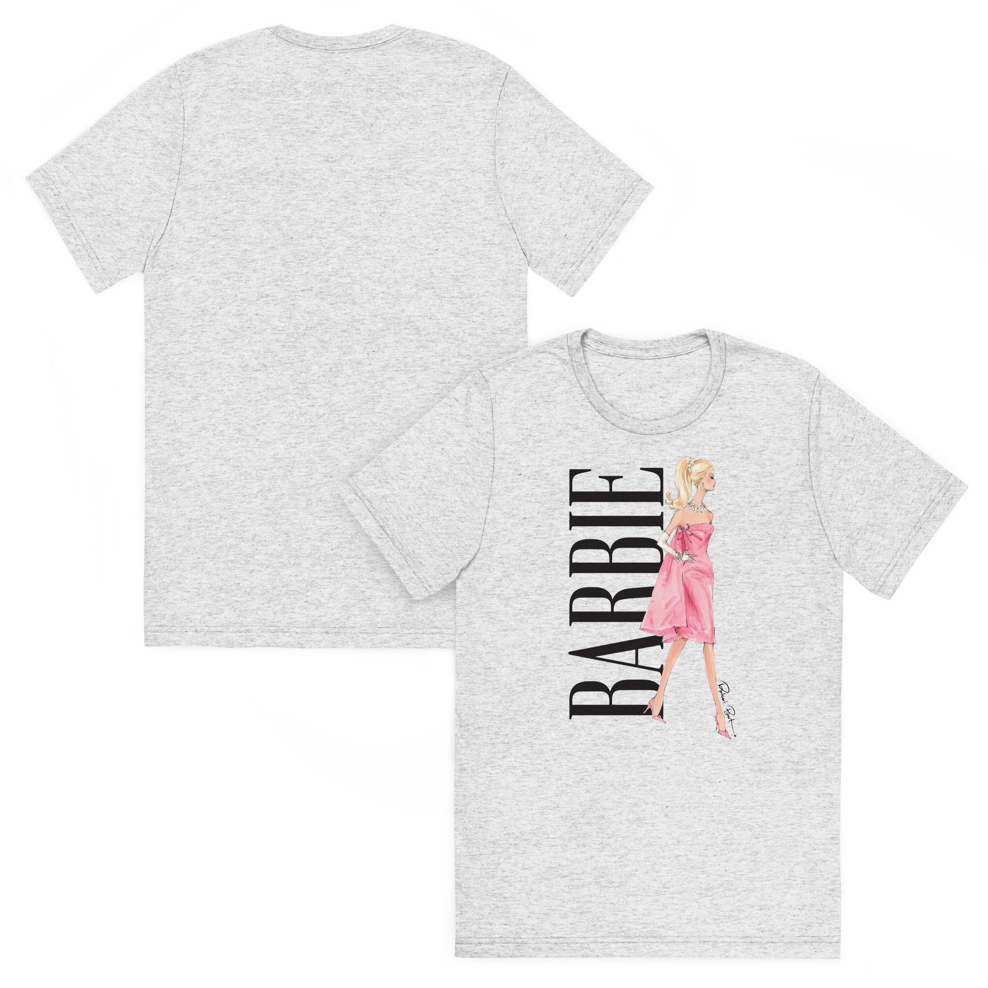 Barbie Artist Series Robert Best Grey T-shirt - Image 5