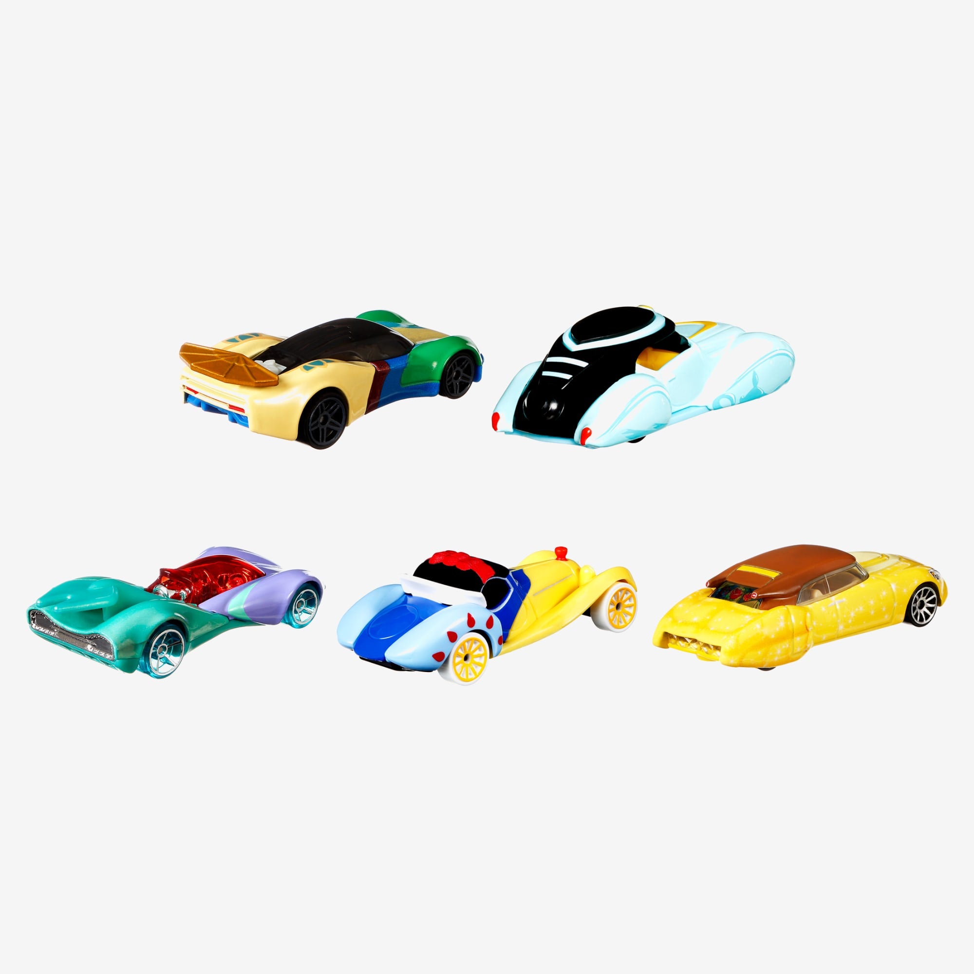 Hot Wheels Disney Princess Character Cars 5-Pack - Image 4