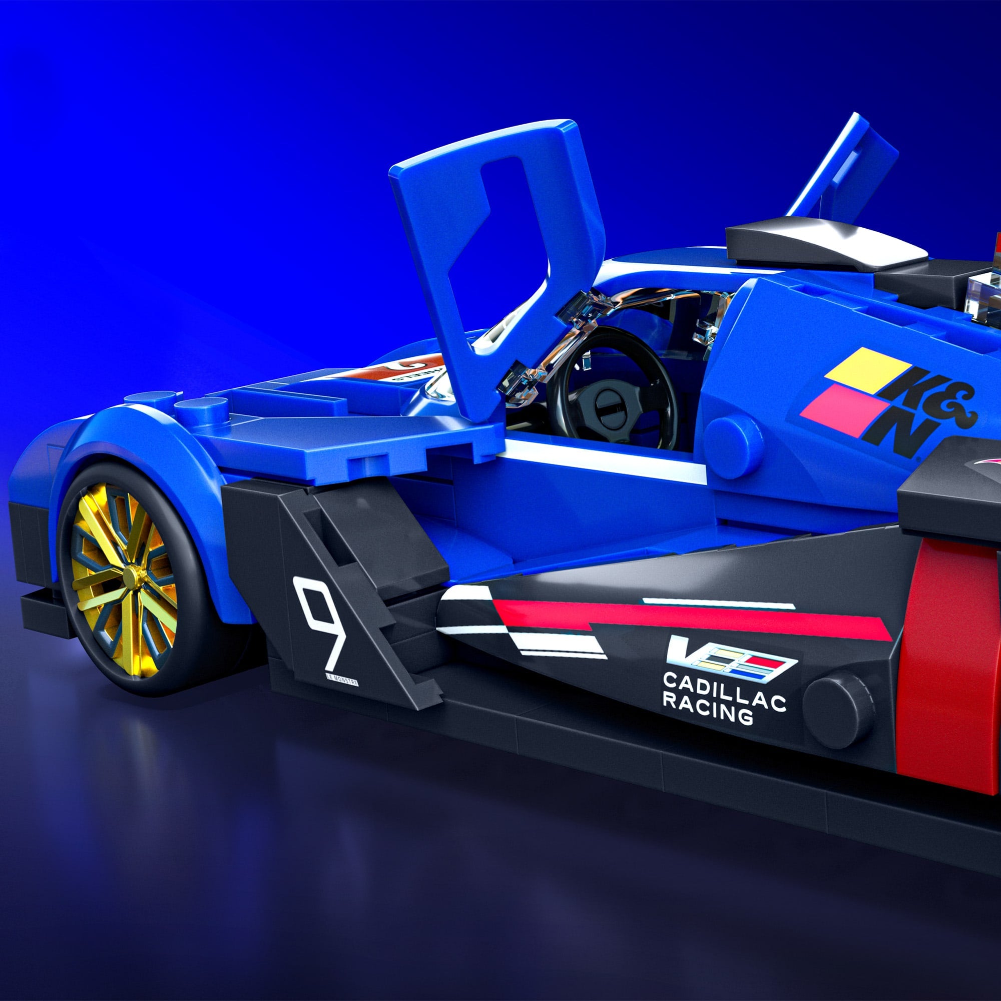 Mattel Brick Shop Hot Wheels Cadillac Project GTP Hypercar Building Set - Image 6