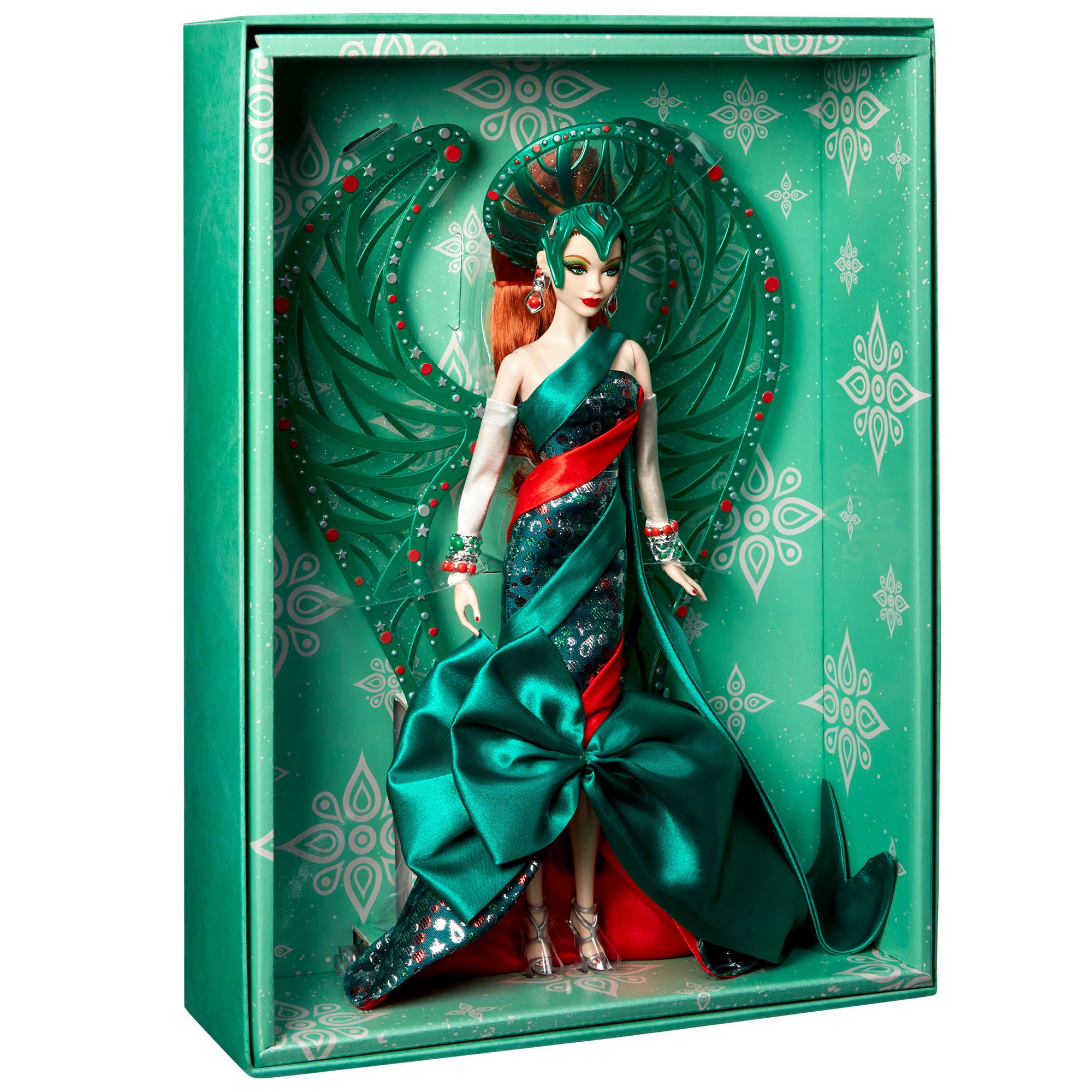 Bob Mackie Holiday Angel Barbie Doll - Image 11