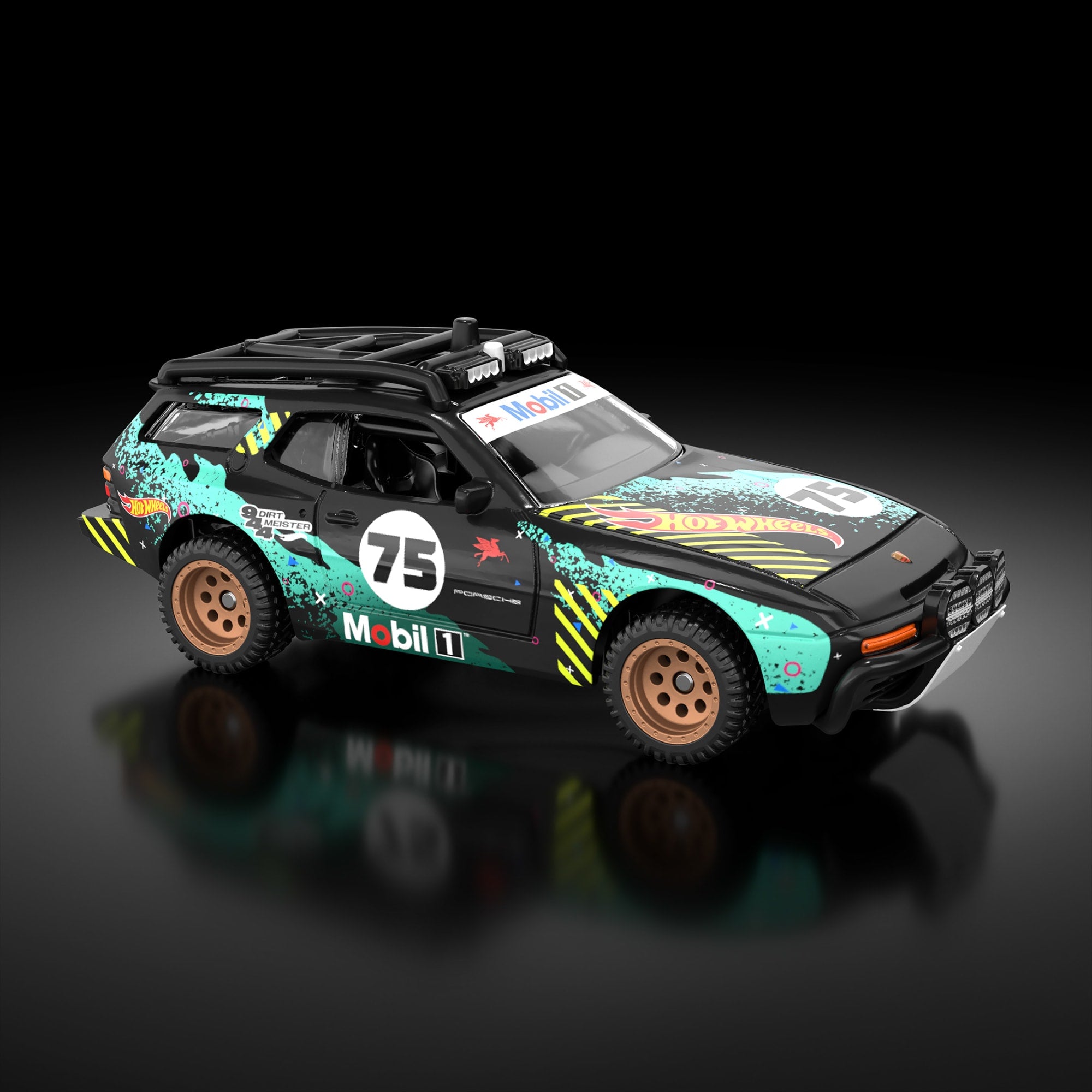 Hot Wheels Mobil 1 Porsche Dirtmeister 944 - Image 2