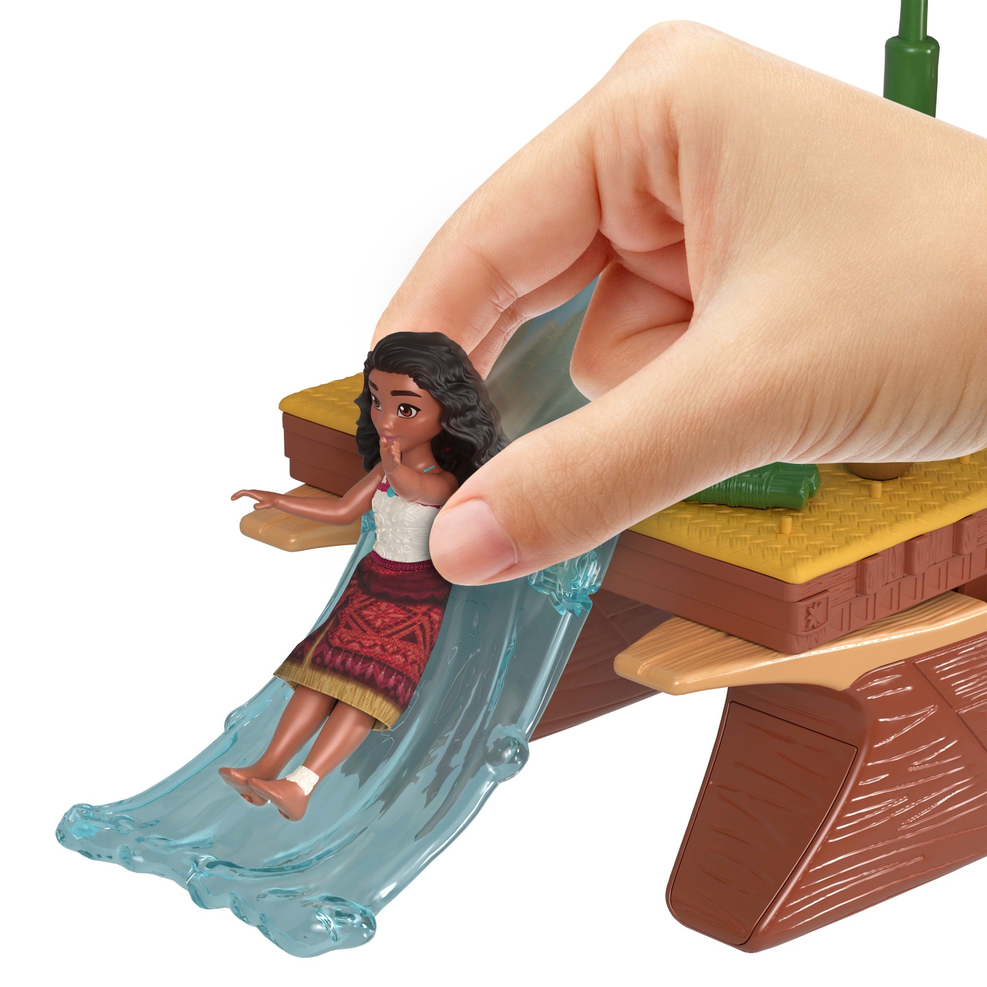 Disney Moana 2 Toys. Moana's Adventure Canoe Playset With 1 Small Doll. 1 Canoe & 10 Accessories - Image 5