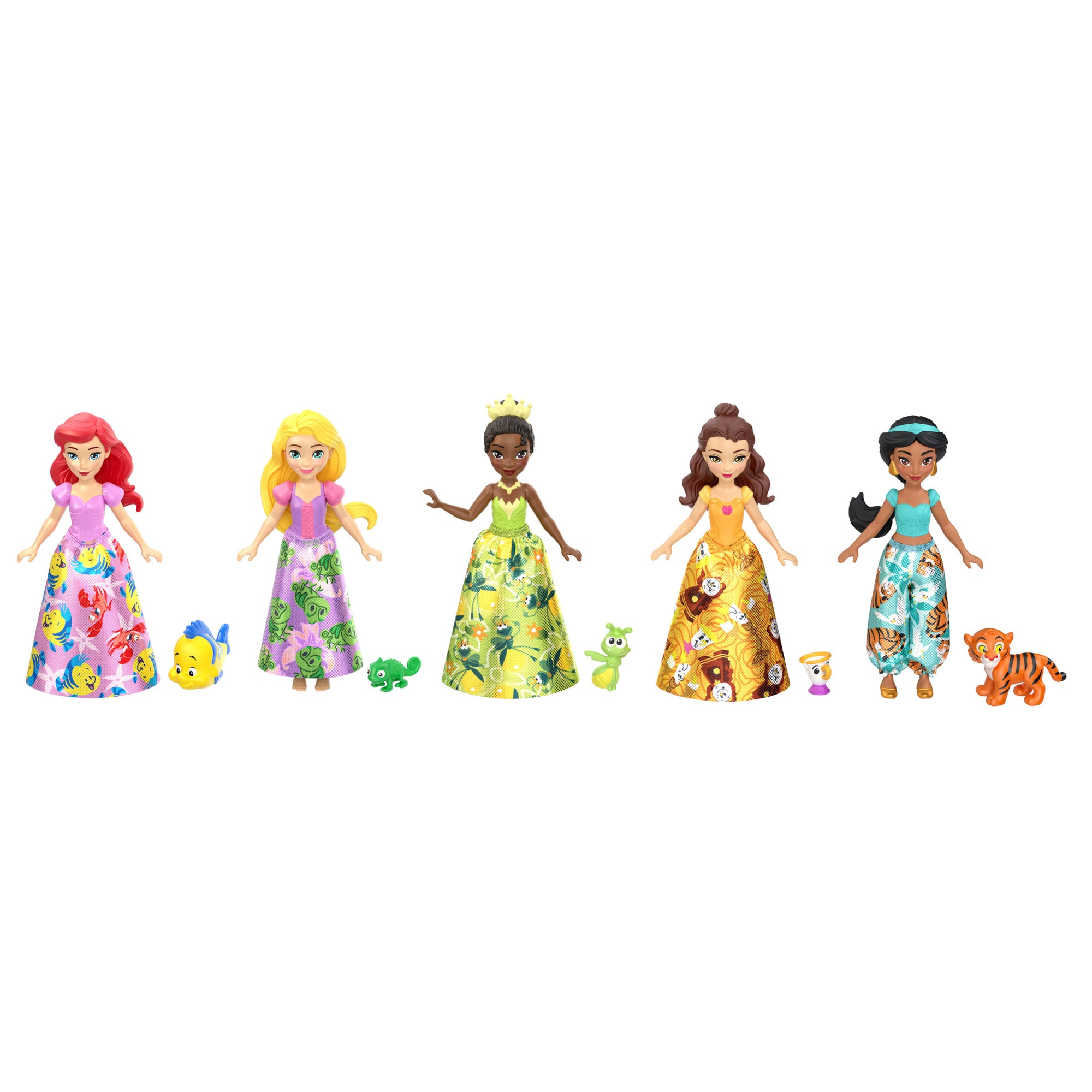 Princesses Disney Coffret 5Poupées et 5Fig. Princesses et Amis - Image 6