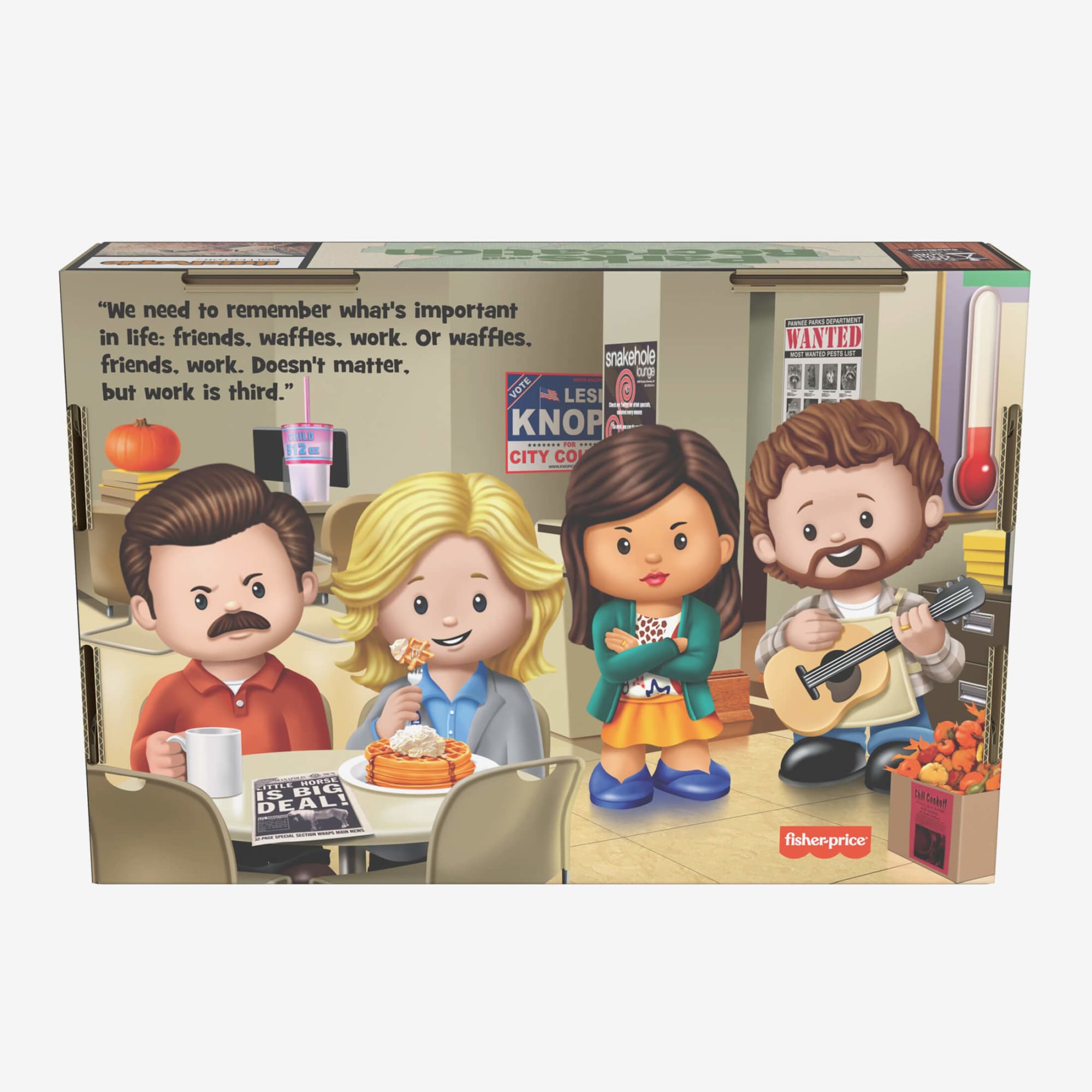 Fisher-Price Little People Collector Parks and Recreation Set - Image 8