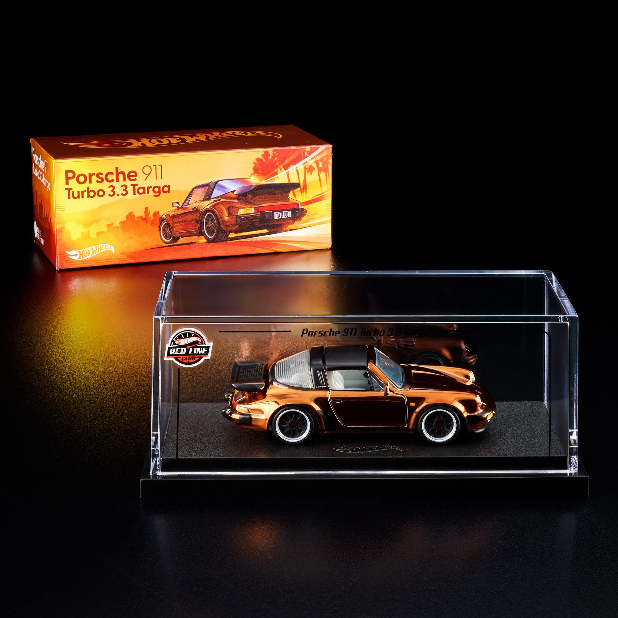 Hot Wheels RLC Exclusive 1988 Porsche 911 Targa Turbo With CHASE Version - Image 18