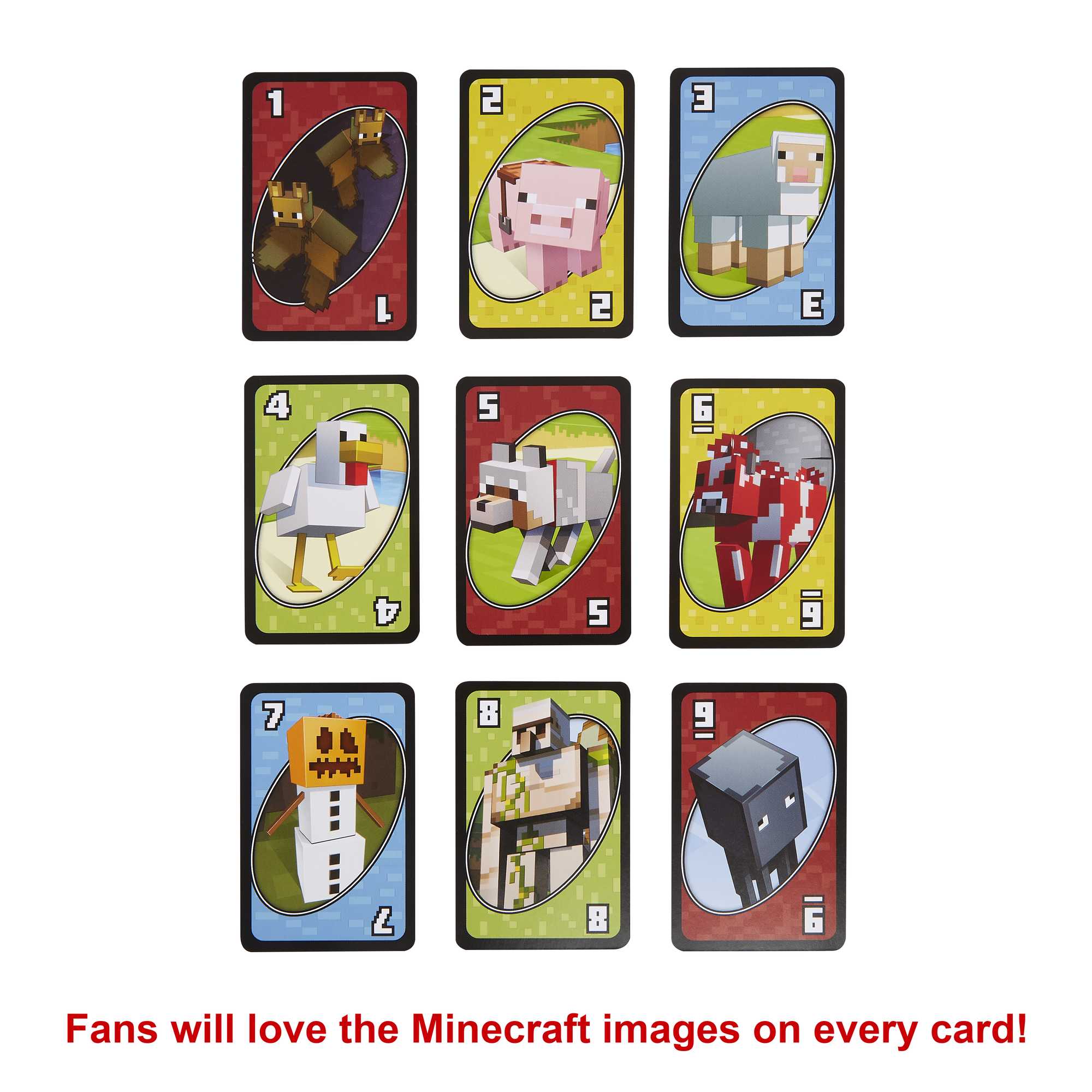 UNO Card Game. Gifts For Kids. Minecraft Themed. Storage Tin Box - Image 3