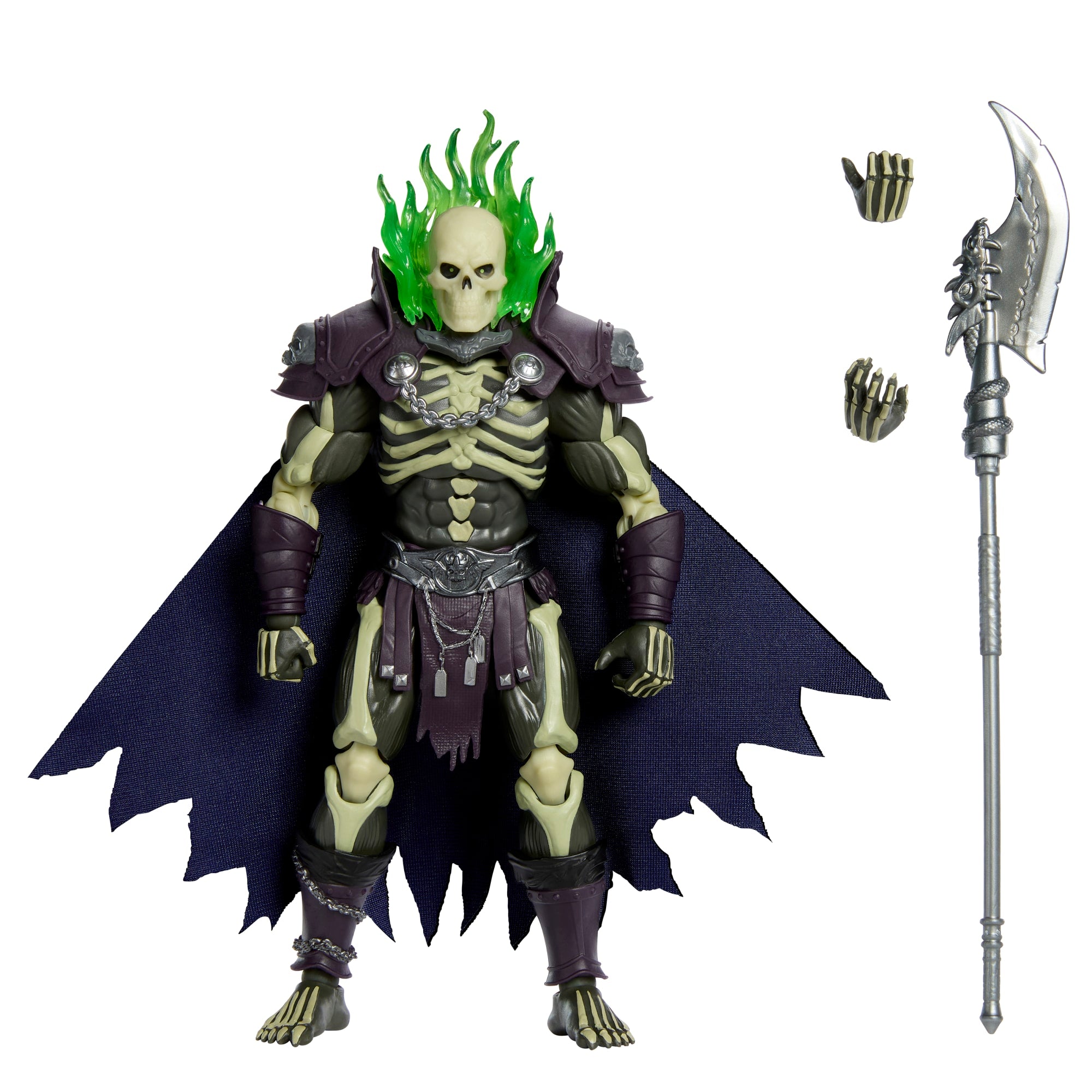 Masters Of The Universe Chronicles Scare Glow Action Figure Toy MOTU 1:12 Scale 32 Articulations