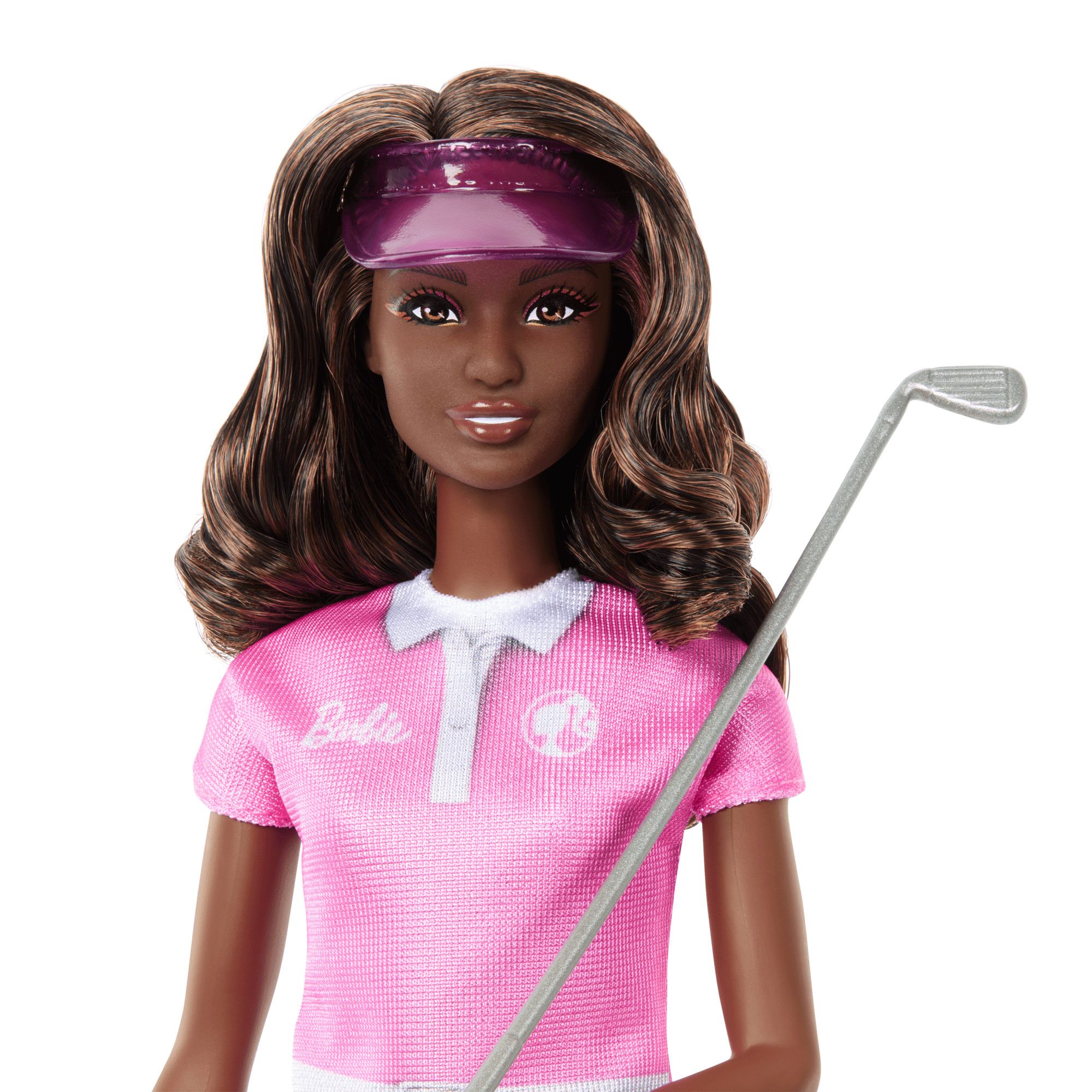 Barbie Golfer Fashion Doll in Golf Uniform. includes Visor & Golf Club Accessories - Image 2