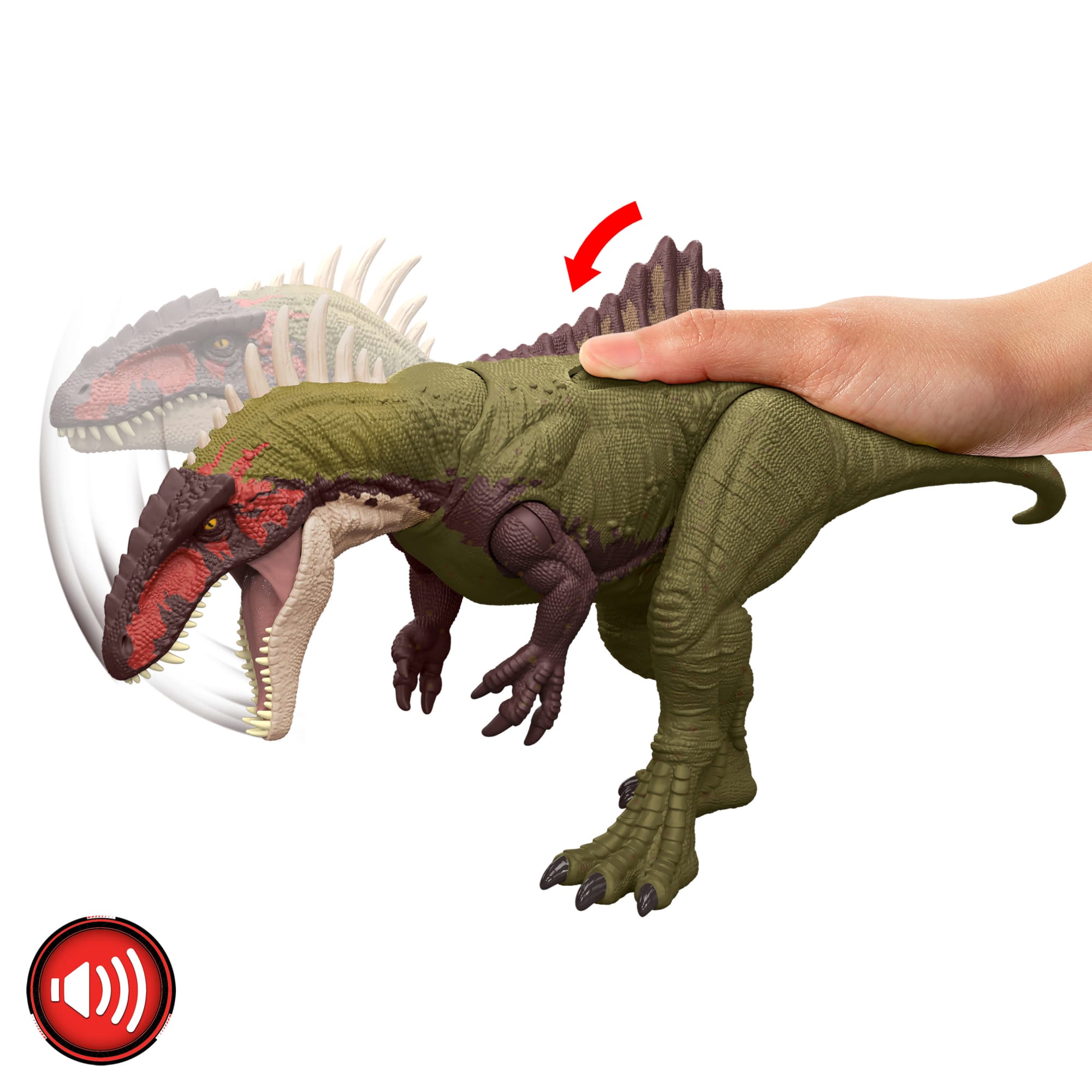 Jurassic World-Affrontement Féroce-Figurine Articulée Becklespinax - Image 3