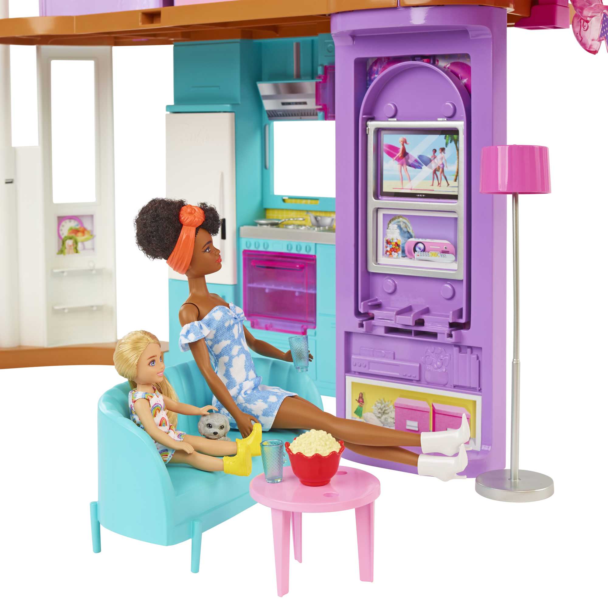 Barbie Vacation House Playset With 30+ Pieces. Toy For 3 Year Olds & Up - Image 4