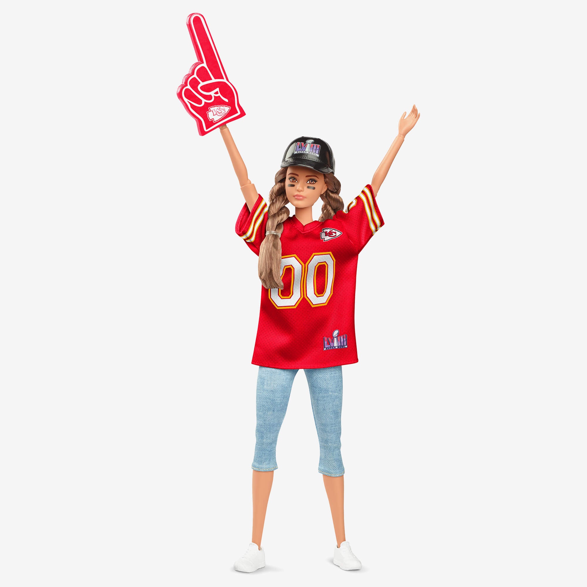 Barbie NFL Super Bowl LVIII Champion Doll Kansas City Chiefs - Image 2