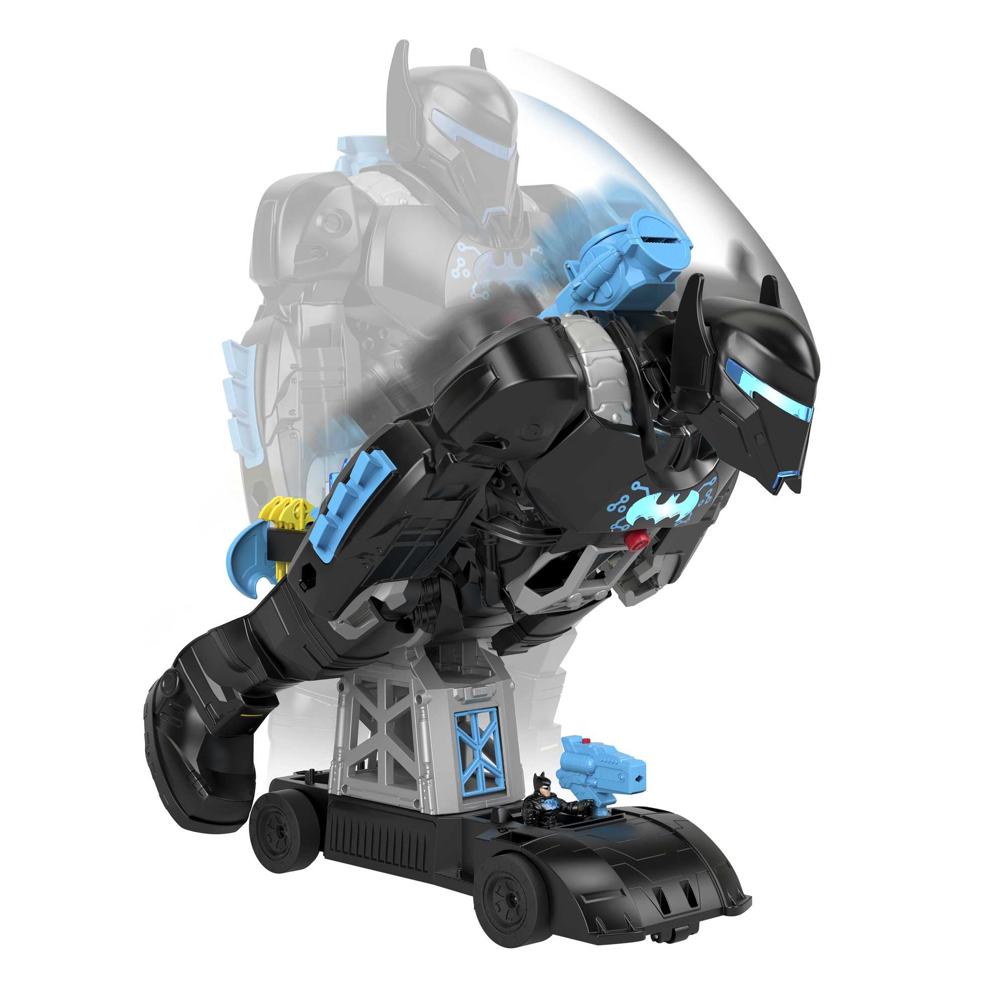 Imaginext DC Super Friends Figura de Acción BatBot Bat-Tech - Image 3