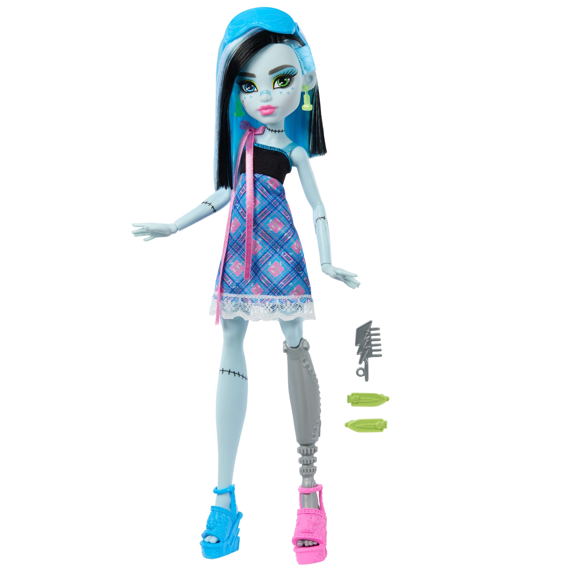 Monster High Muñeca Reveal Pijamas Monstruosas Frankie - Image 3