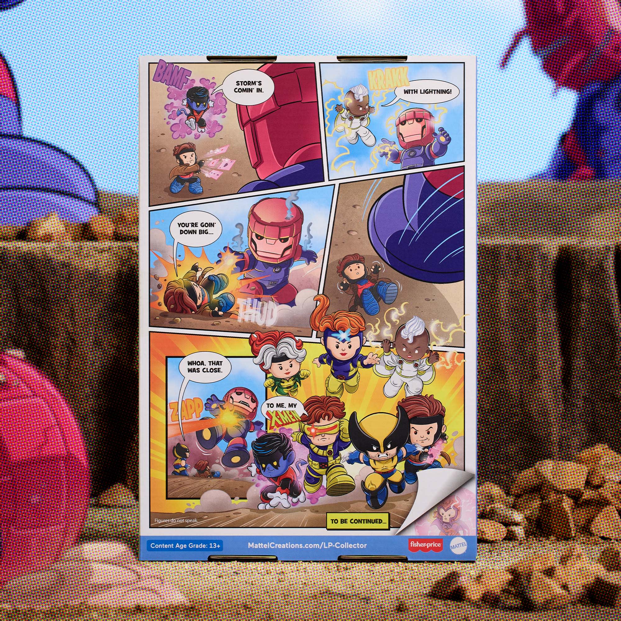 Little People Collector Marvel X-Men: Issue 1 Special Edition Set - Image 10