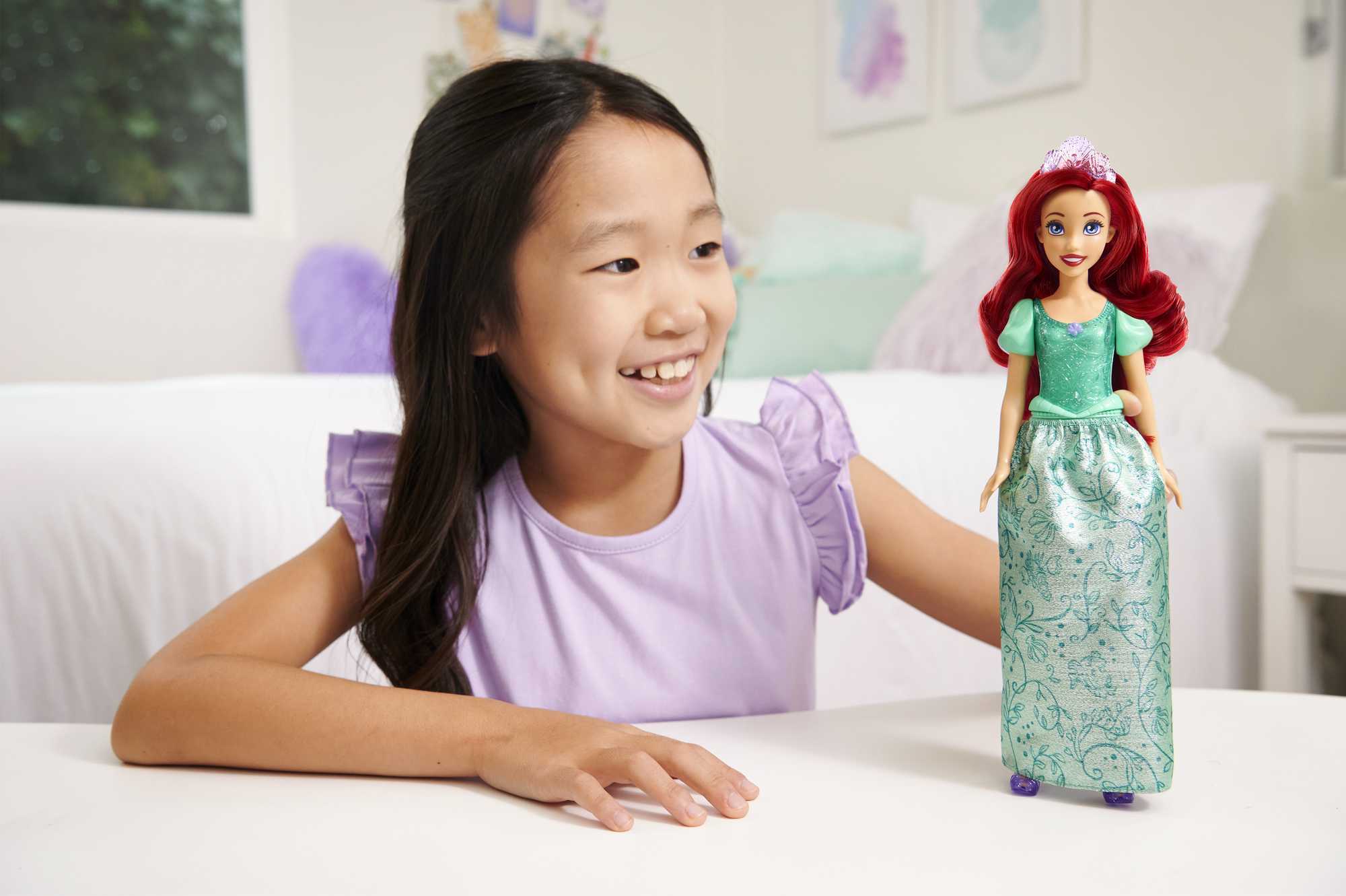 Disney Princess Ariel Doll With Sparkling Fashion & Accessories. Inspired By The Little Mermaid - Image 2
