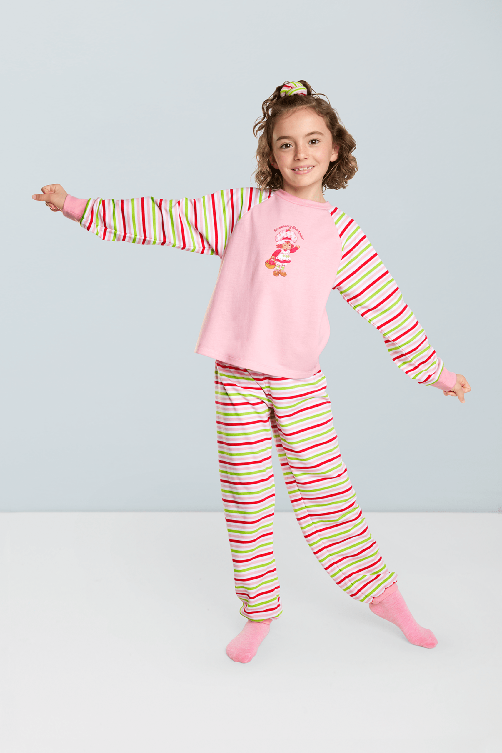 Courtney's™ Strawberry Shortcake™ PJs for Girls & 18-inch Dolls (Historical Characters) - Image 4