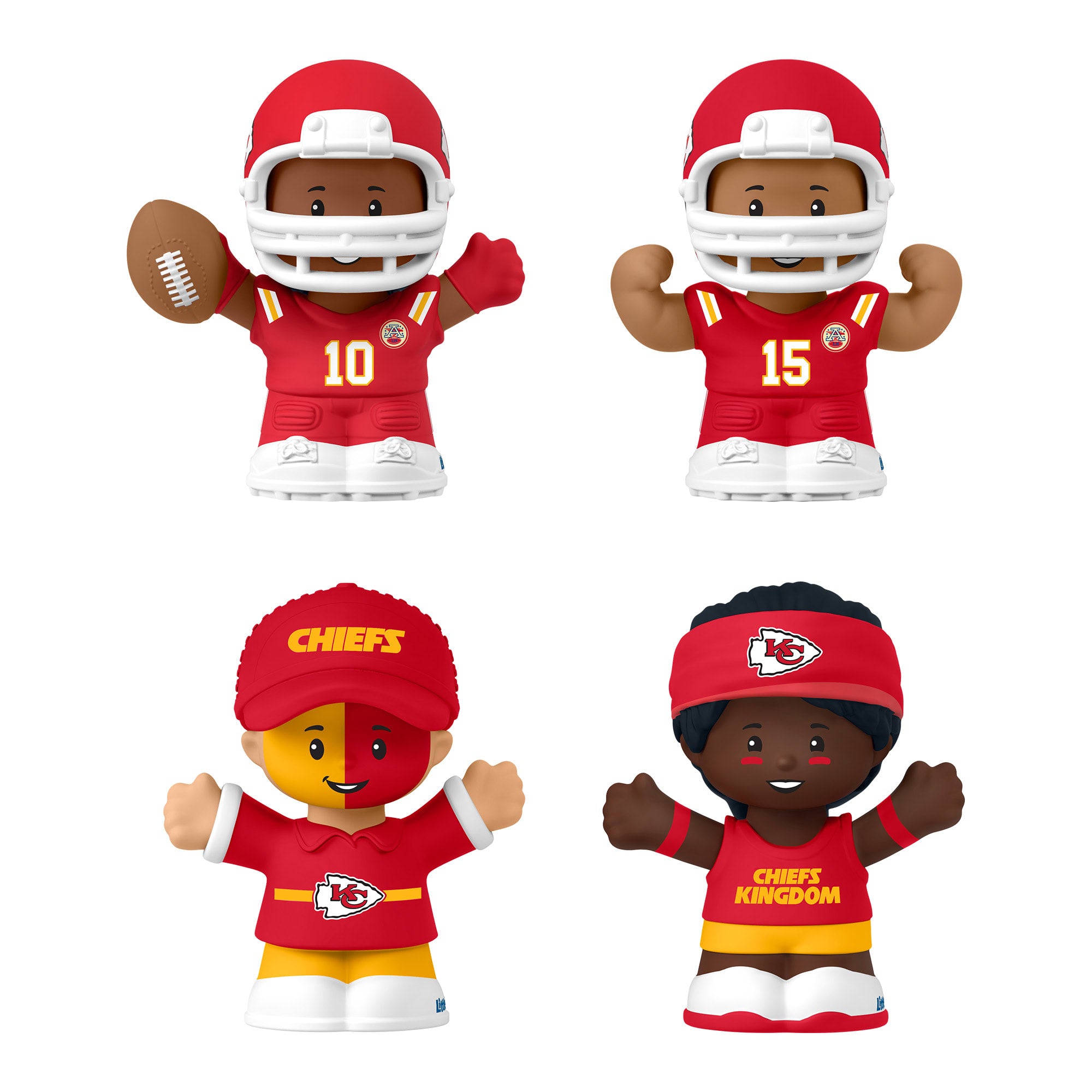 Little People Collector Kansas City Chiefs Alternate Jersey Figure Set - Image 2
