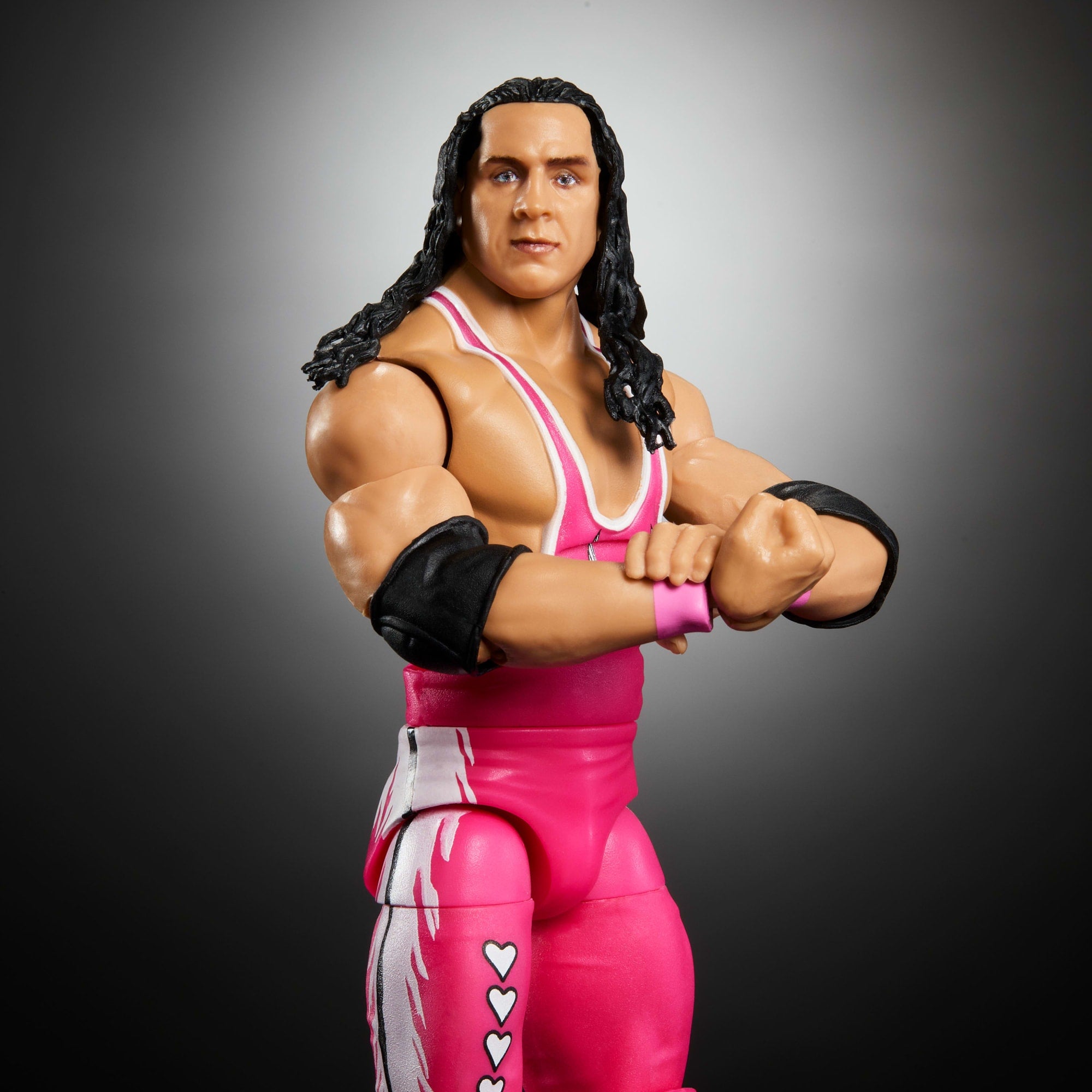 WWE Elite Legends Bret Hit Man Hart Action Figure - Image 2