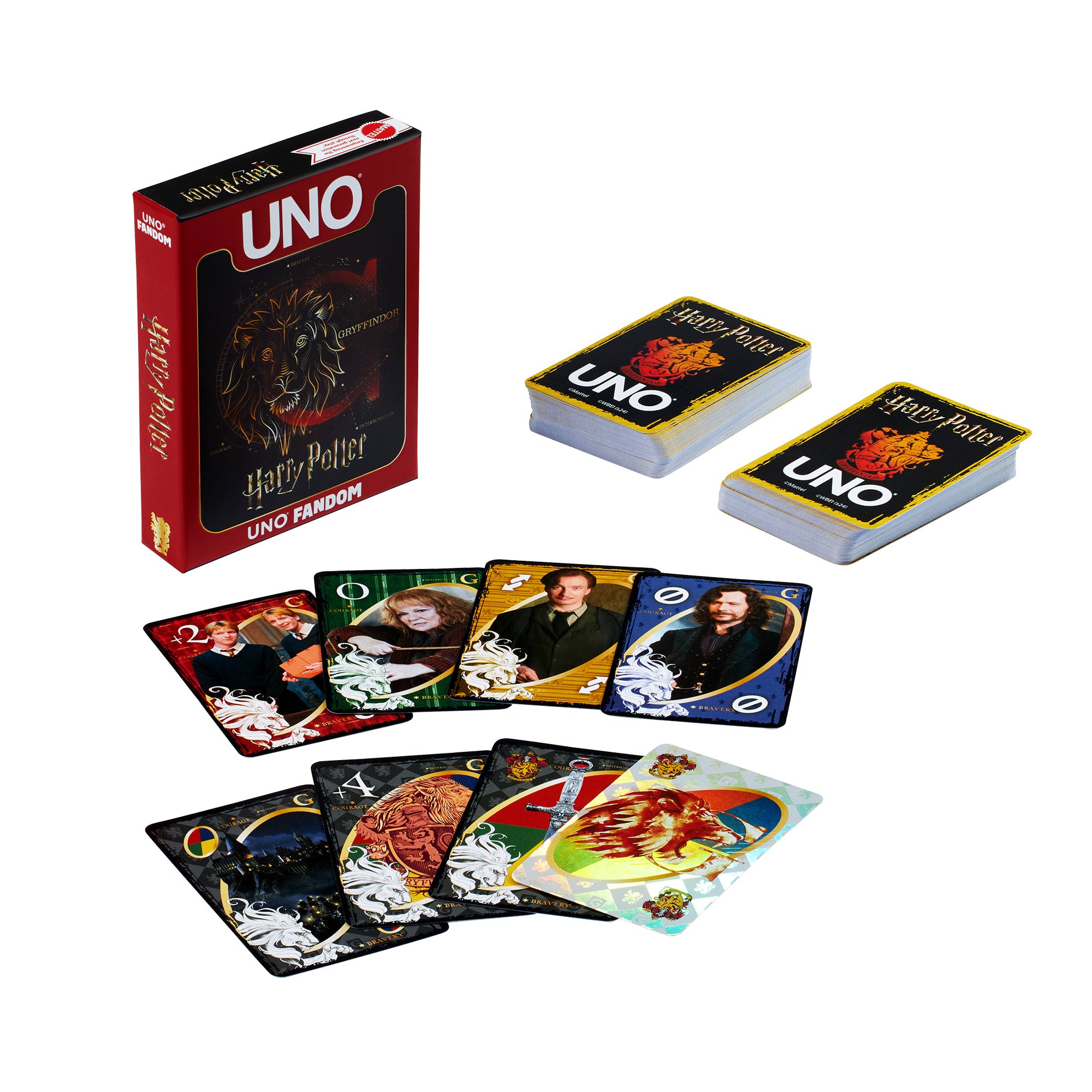 UNO Fandom Harry Potter Gryffindor Game Deck - Image 2