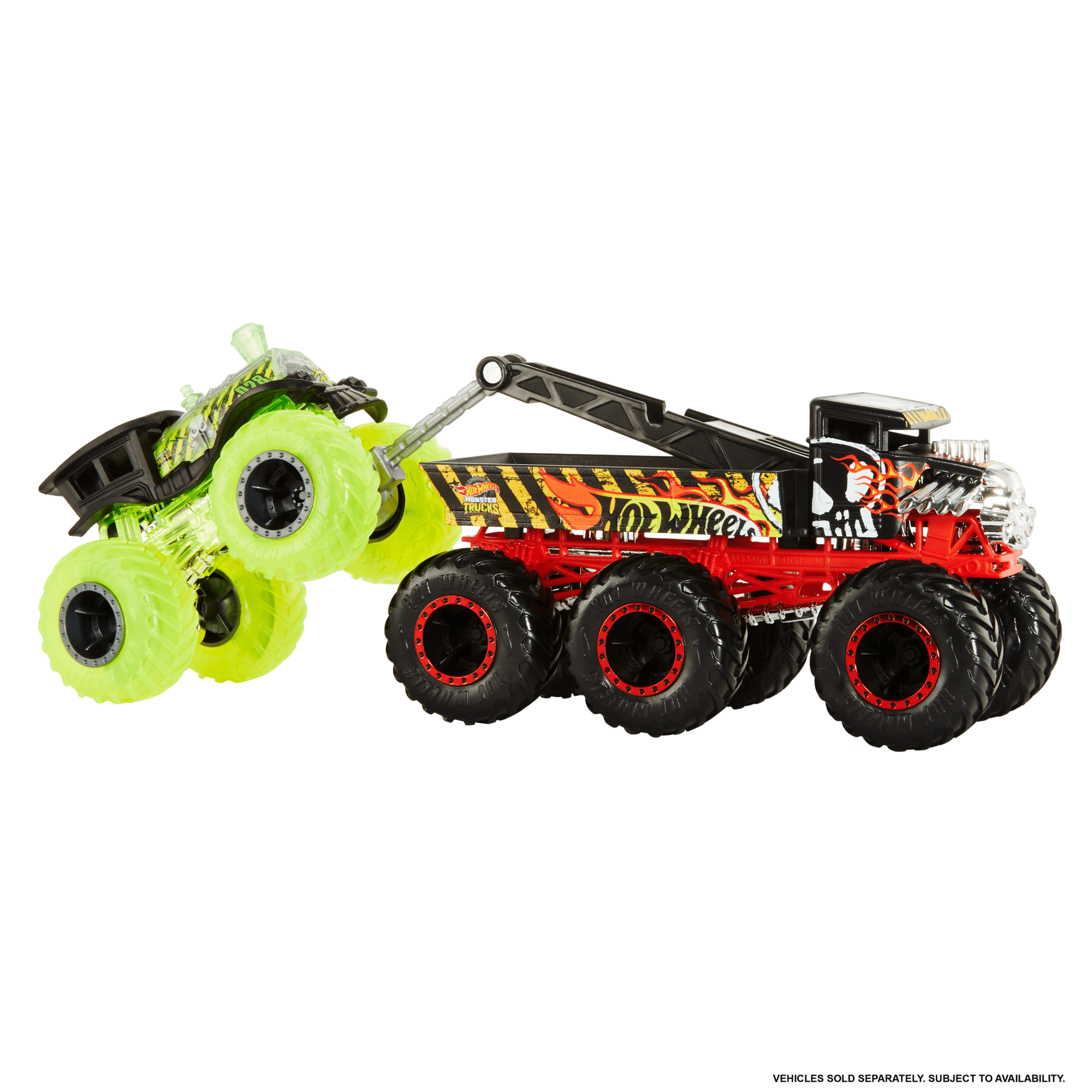 Hot Wheels Monster Trucks Big Rigs Camion à 6Roues - Image 5