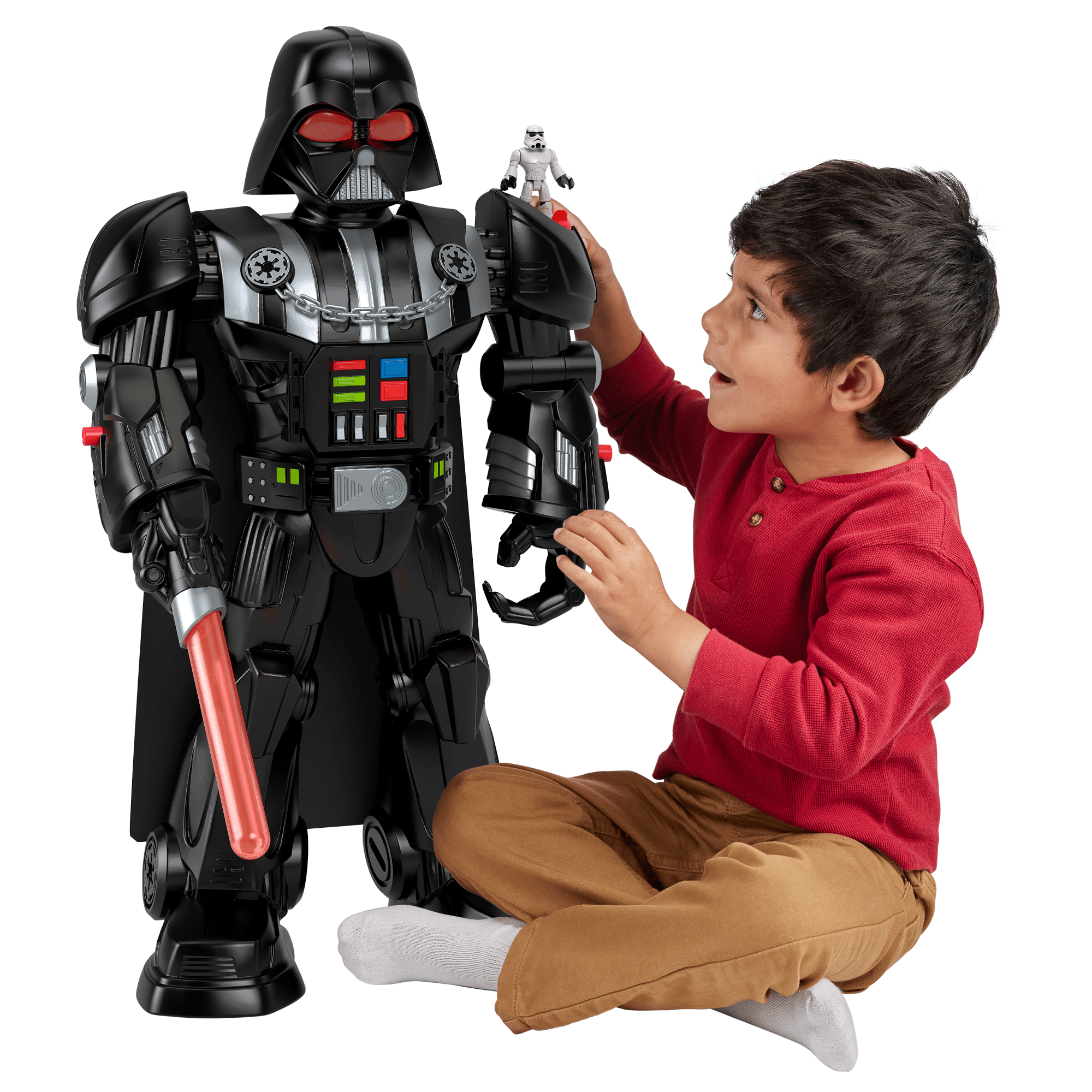 Imaginext Star Wars Brinquedo Vader-Bot