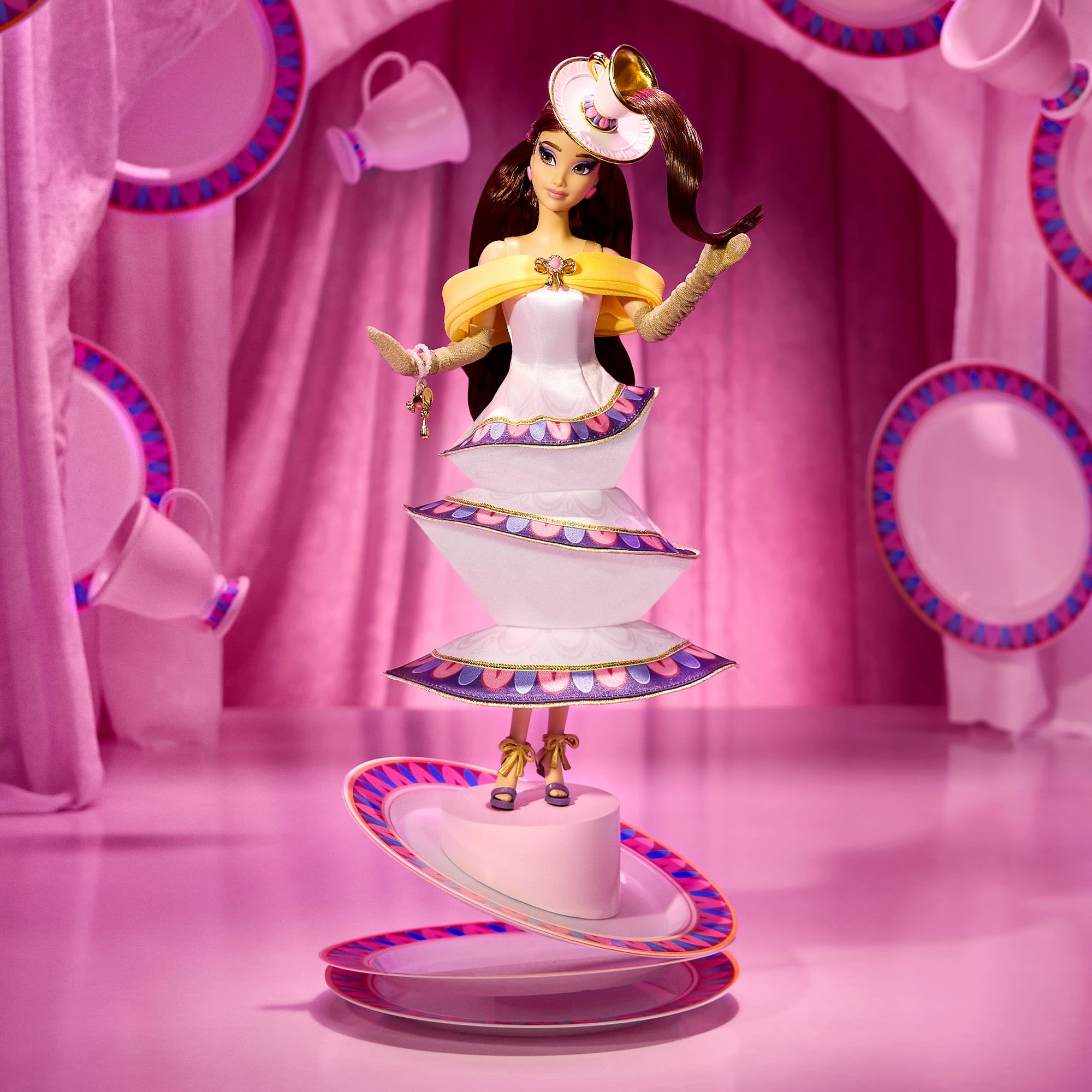 Disney Once Upon a Whimsy Collection Belle Doll - Image 7