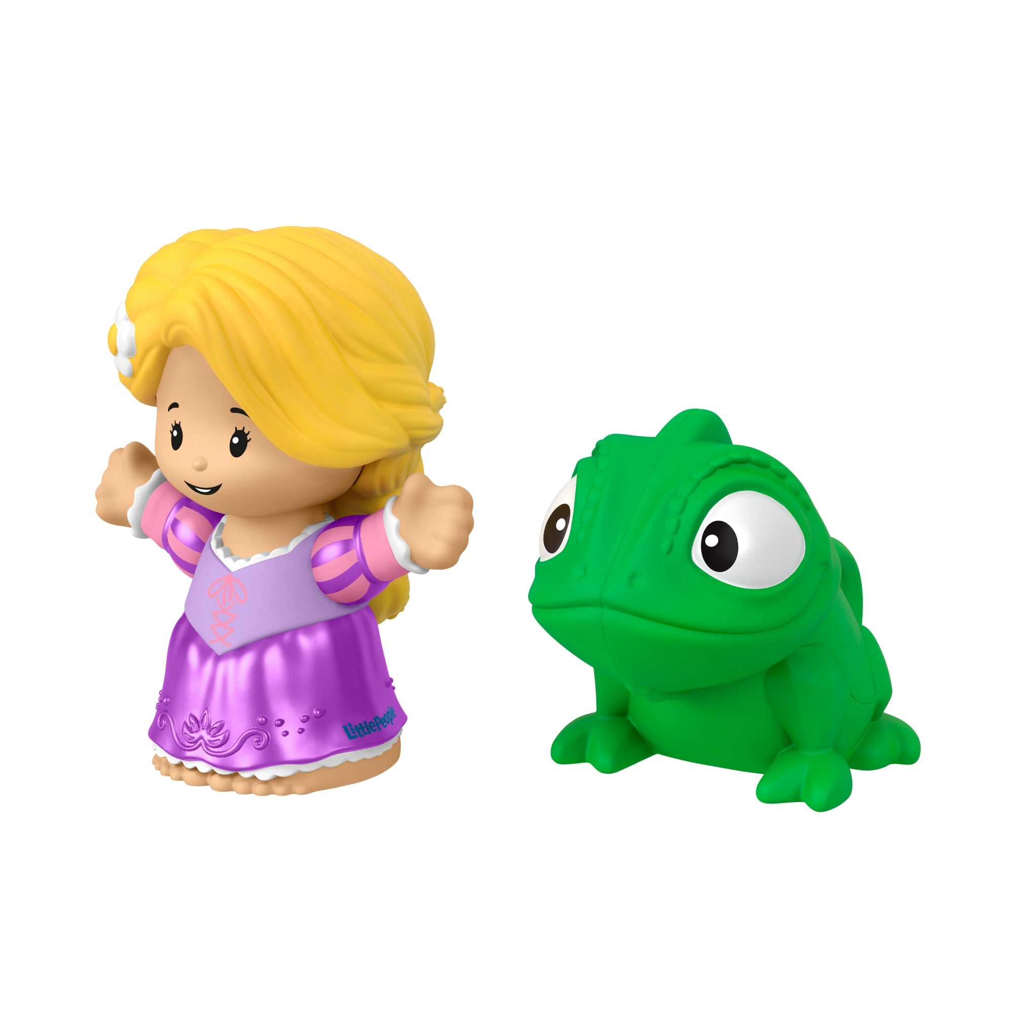 Little People Disney Princesa Juguete para Bebés Figuras de Rapunzel y Pascal - Image 4