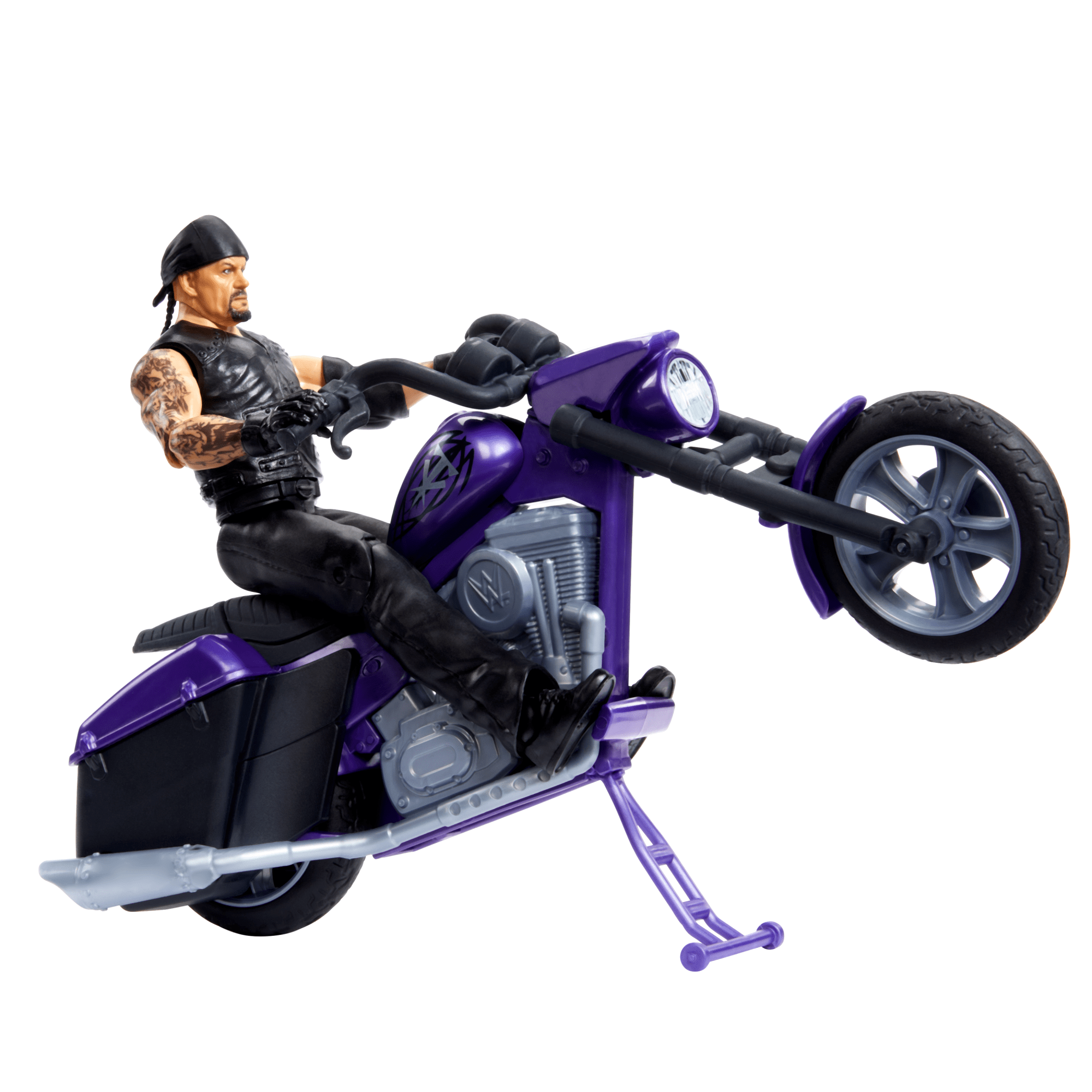 Wwe Wrekkin' Véhicule et Fig. Boneyard Slamcycle et Undertaker - Image 4