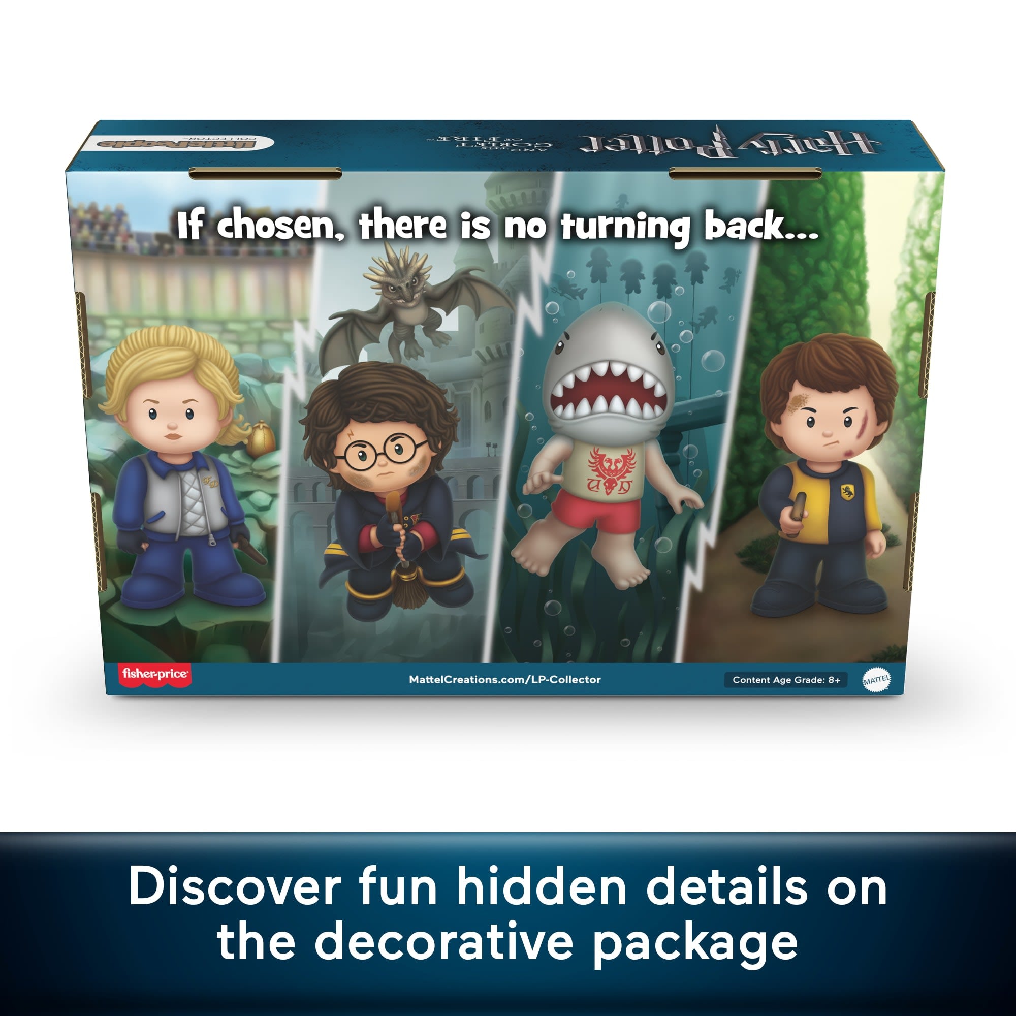 Little People Collector Harry Potter And The Goblet Of Fire Special Edition Set. 4 Figures - Image 4