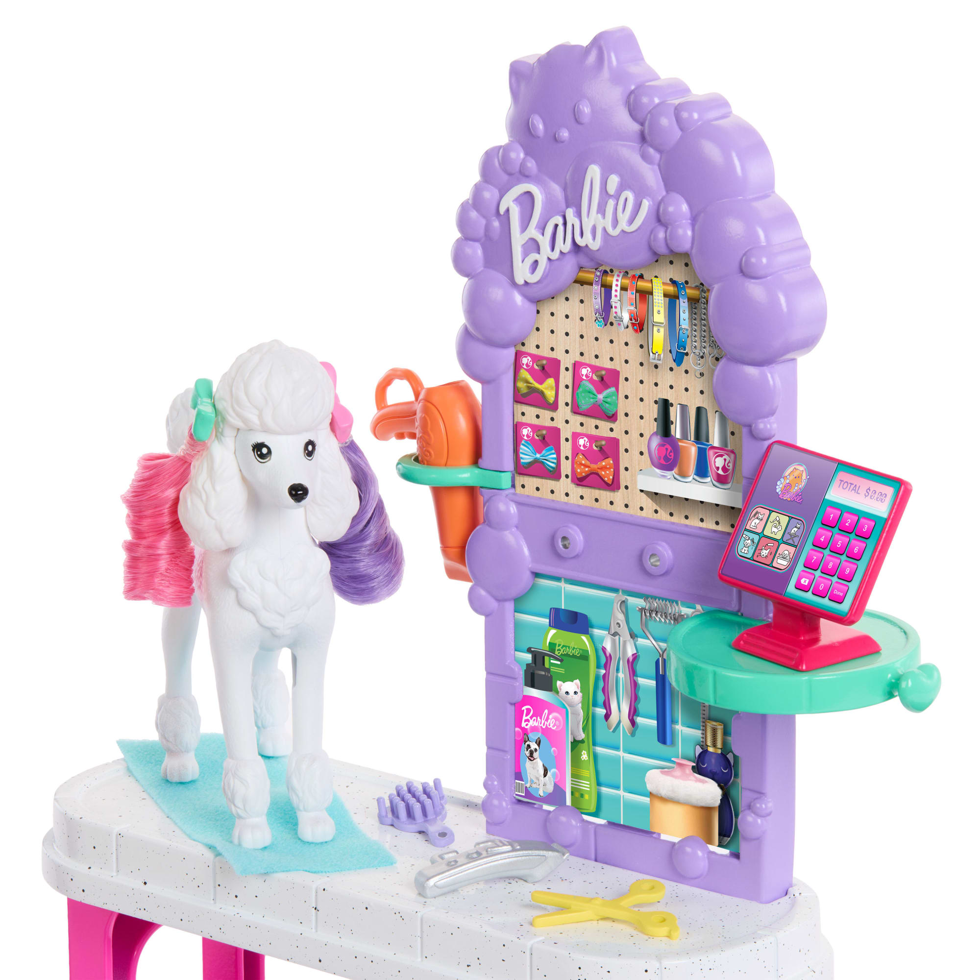 Barbie®-Coffret Espace Toilettage-Avec 3Animaux et Accessoires - Image 3