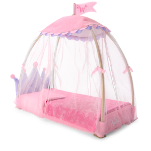 Royal Canopy Bed for WellieWishers™ Dolls